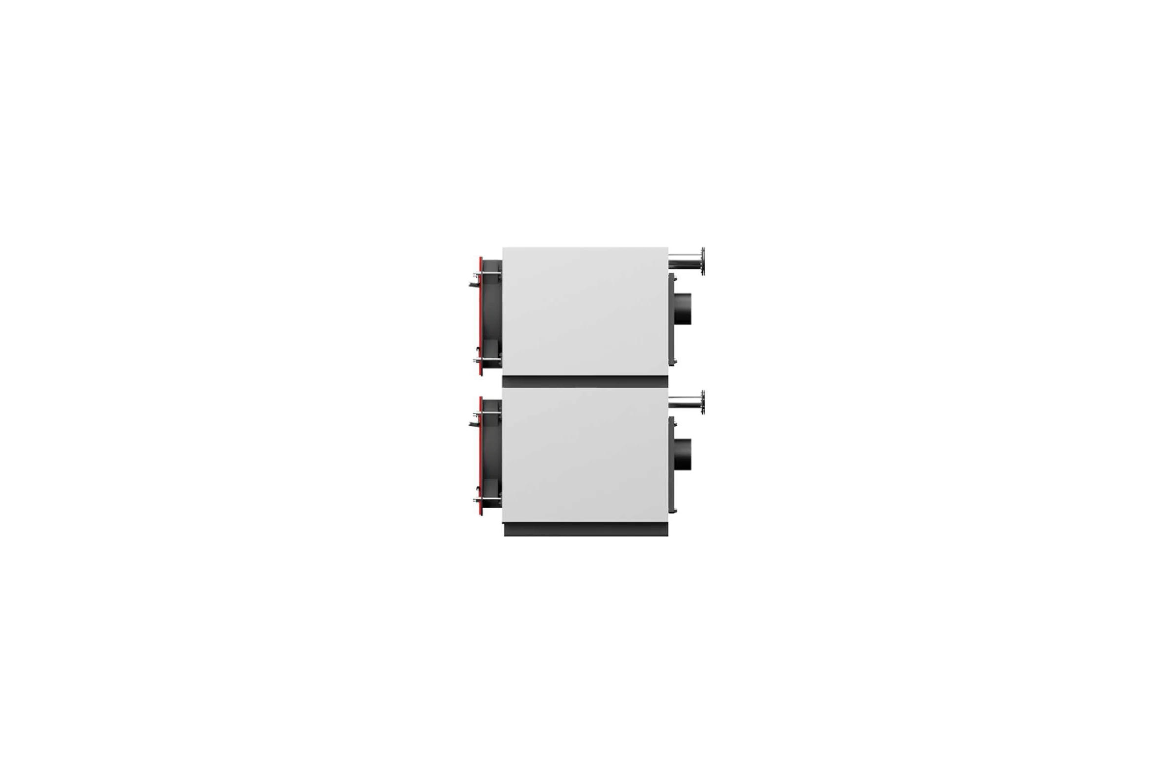 Сдвоенный вертикальный котел Teplofor Duplex Easy VV2-D 700 (700 кВт, давление 6 бар) 8880063