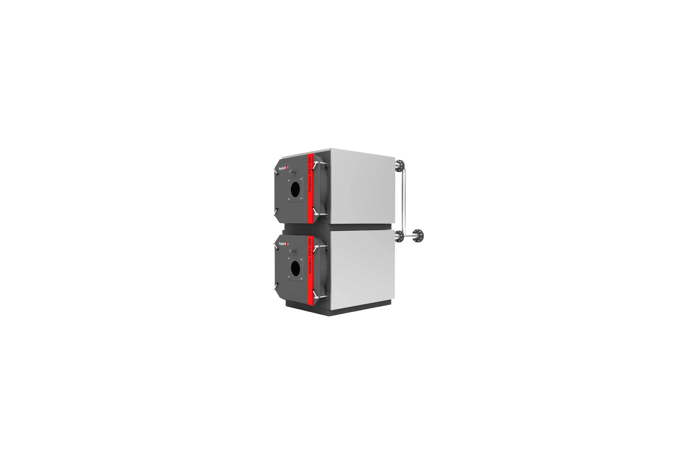 Сдвоенный вертикальный котел Teplofor Duplex VV2-D 1200 (1200 кВт, давление 6 бар) 8880081