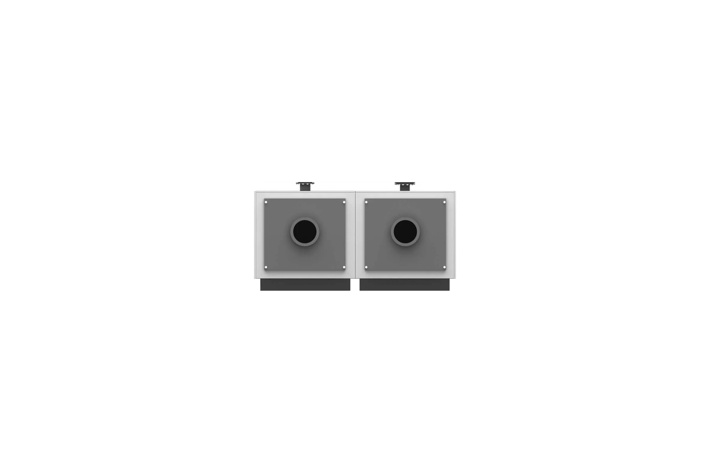 Сдвоенный горизонтальный котел Teplofor Duplex Easy GV2-D 1000 8880095