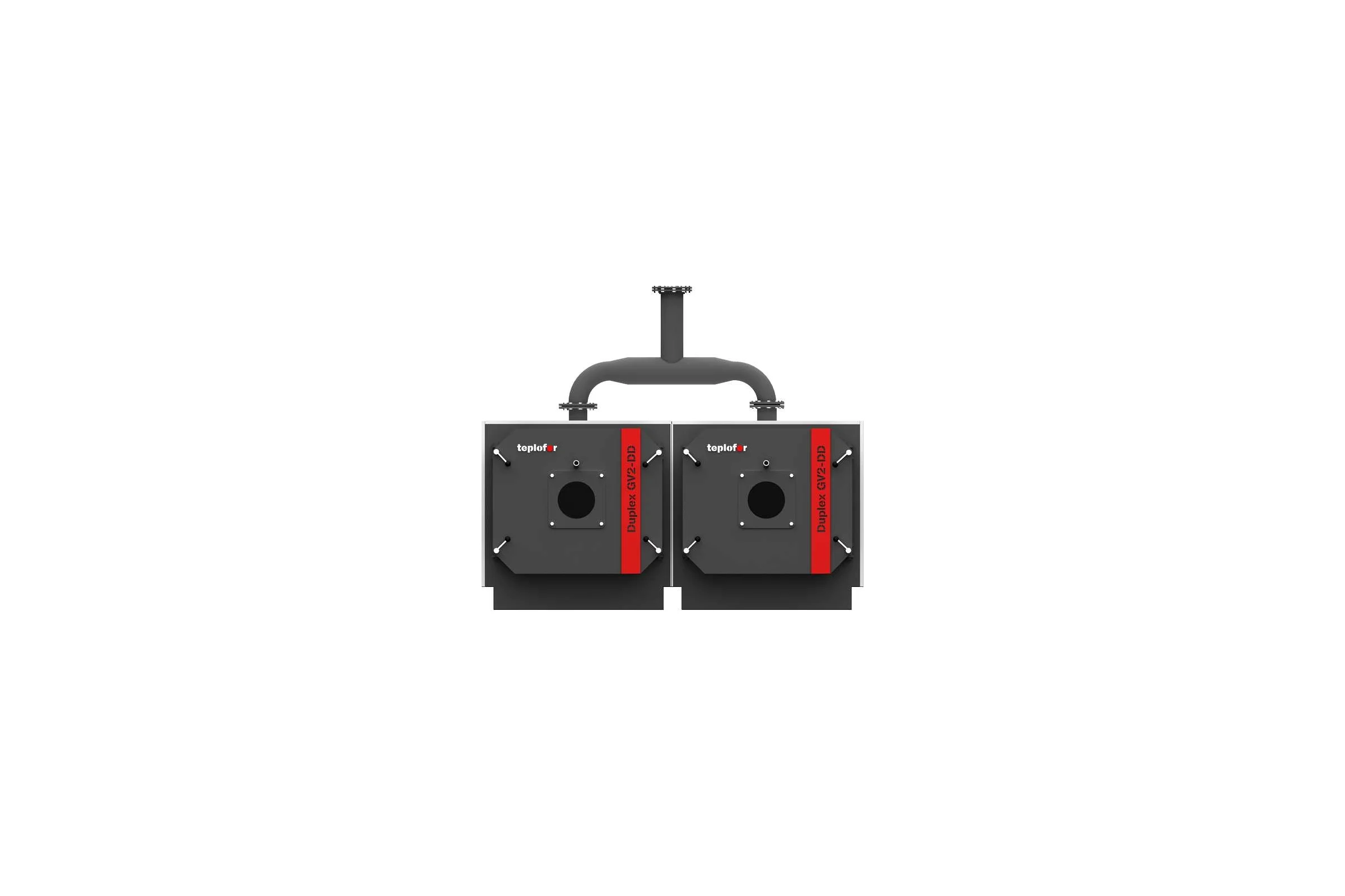 Сдвоенный горизонтальный котел Teplofor Duplex GV2-D 100 8880101