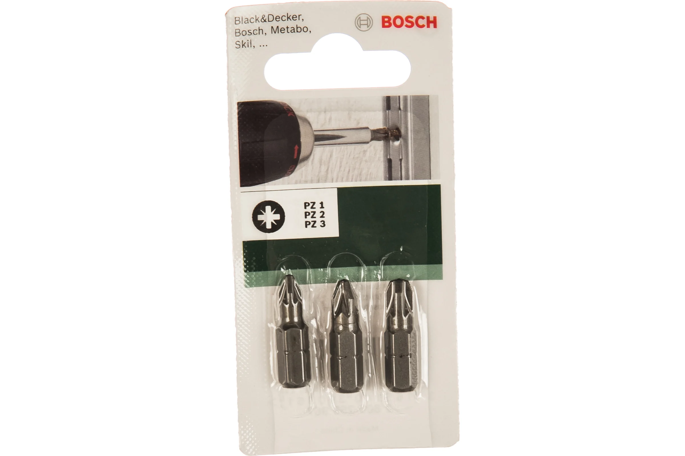 Биты (PZ1/2/3; 25 мм; 3 шт.) Bosch 2609255967