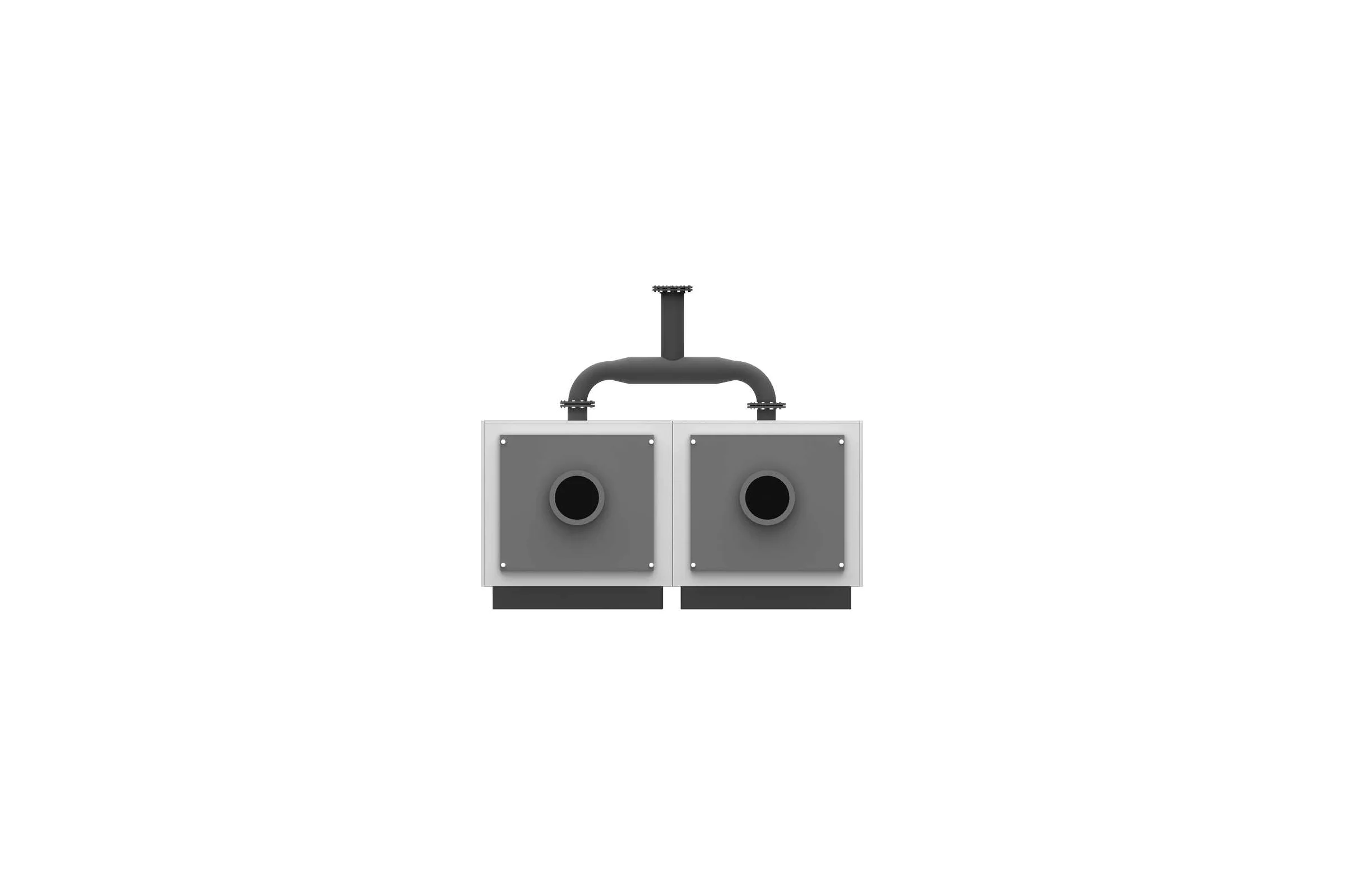 Сдвоенный горизонтальный котел Teplofor Duplex GV2-D 400 8880105