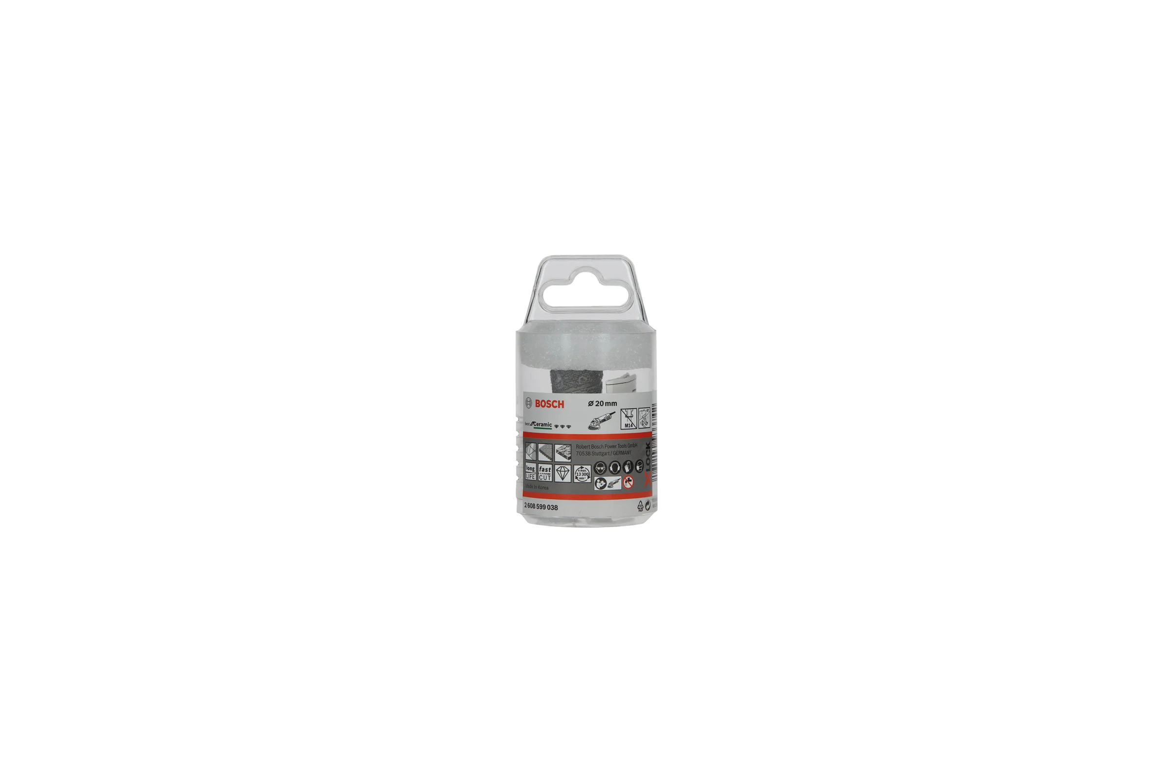 Алмазная фреза X-LOCK 20 мм Bosch 2608599038