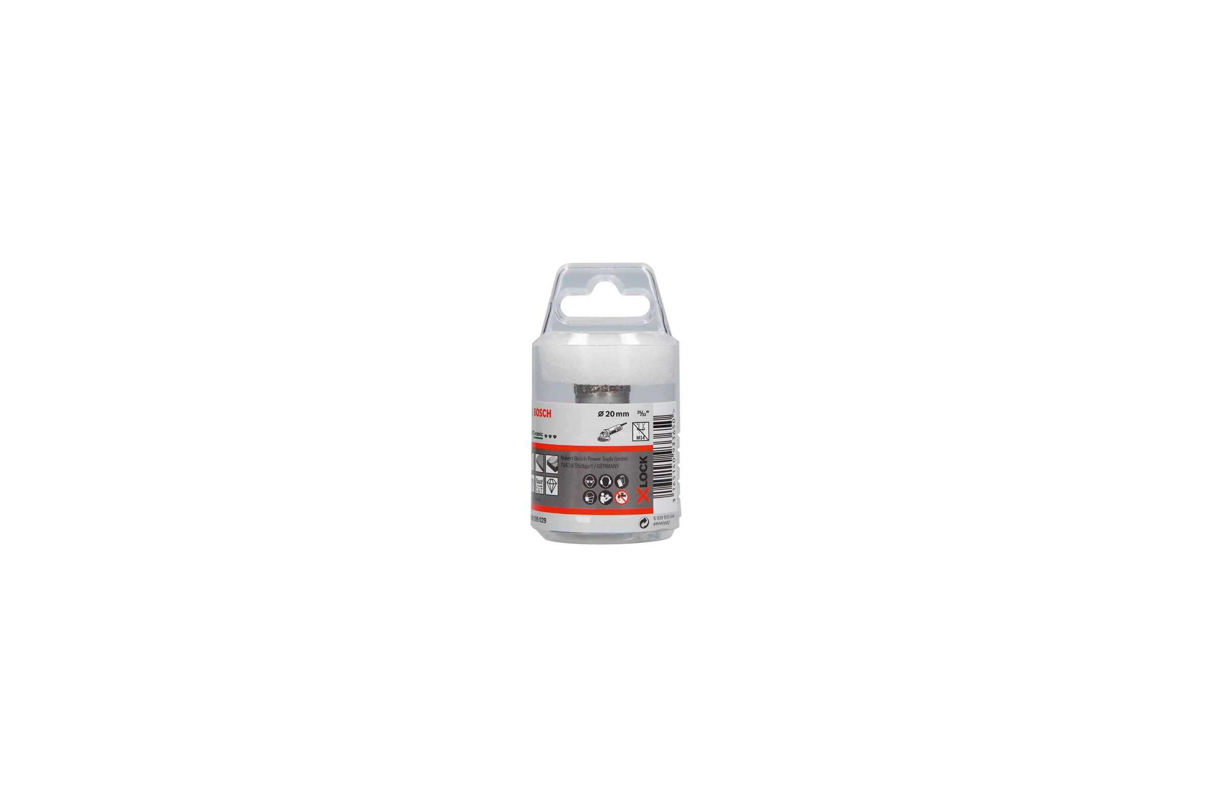 Алмазная коронка Dry Speed X-LOCK 20 мм Bosch 2608599029
