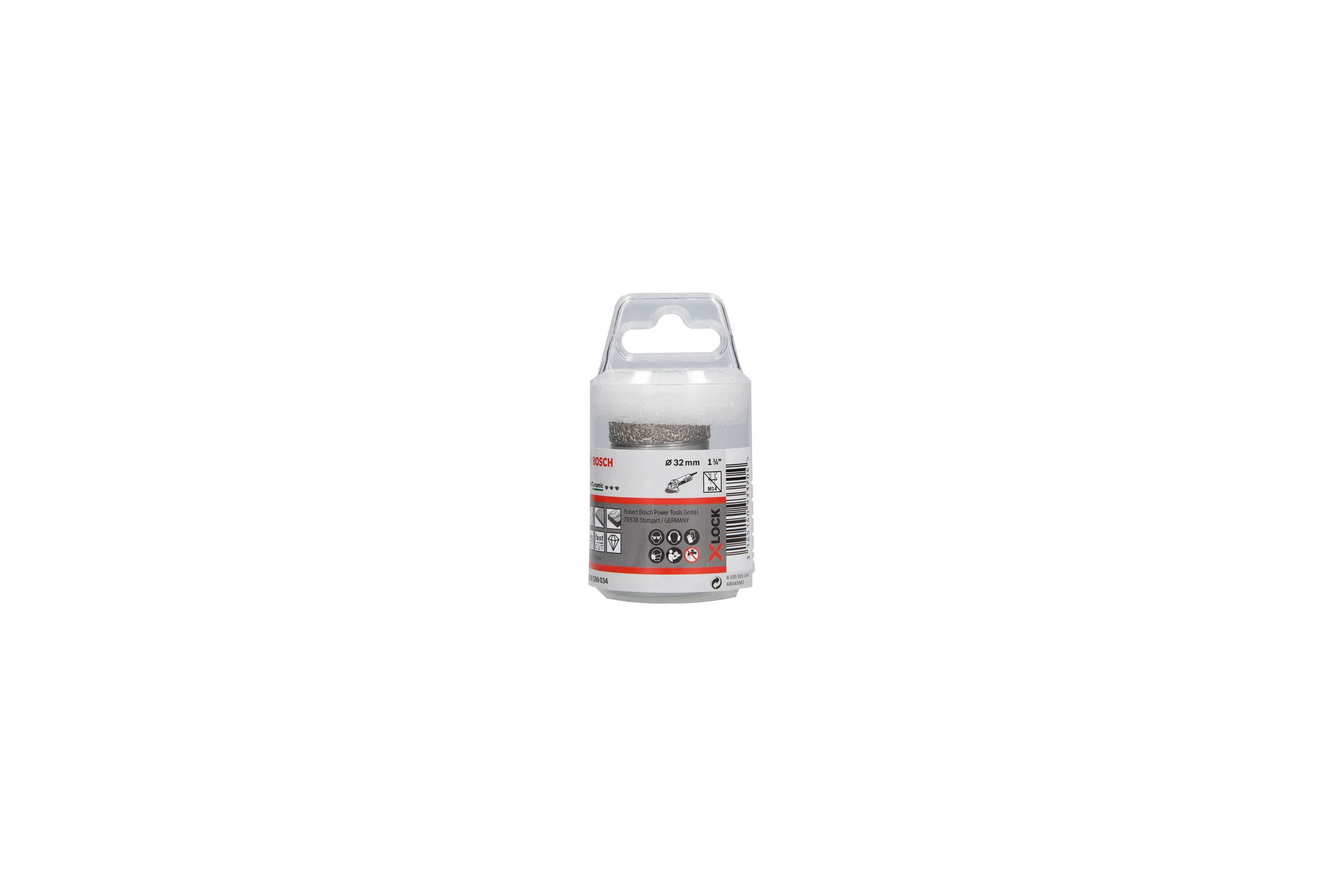 Алмазная коронка Dry Speed X-LOCK 32 мм Bosch 2608599034