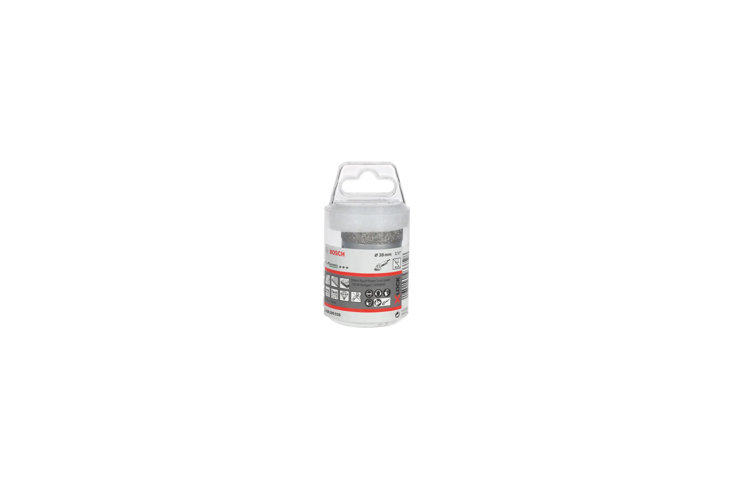 Алмазная коронка Dry Speed X-LOCK 38 мм Bosch 2608599036