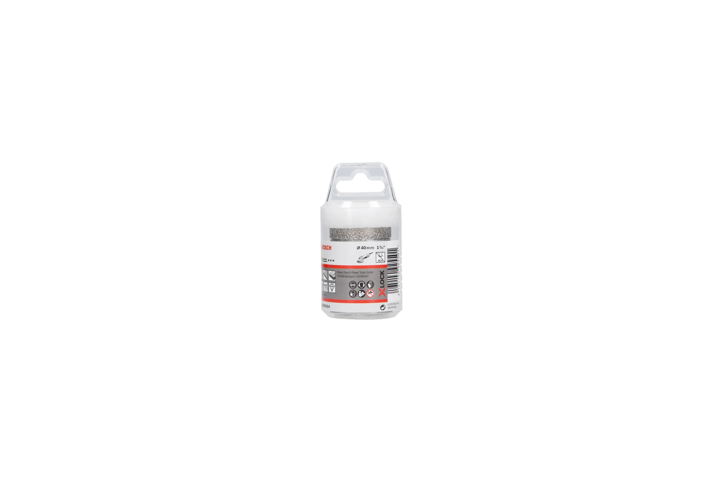 Алмазная коронка Dry Speed X-LOCK 40 мм Bosch 2608599014