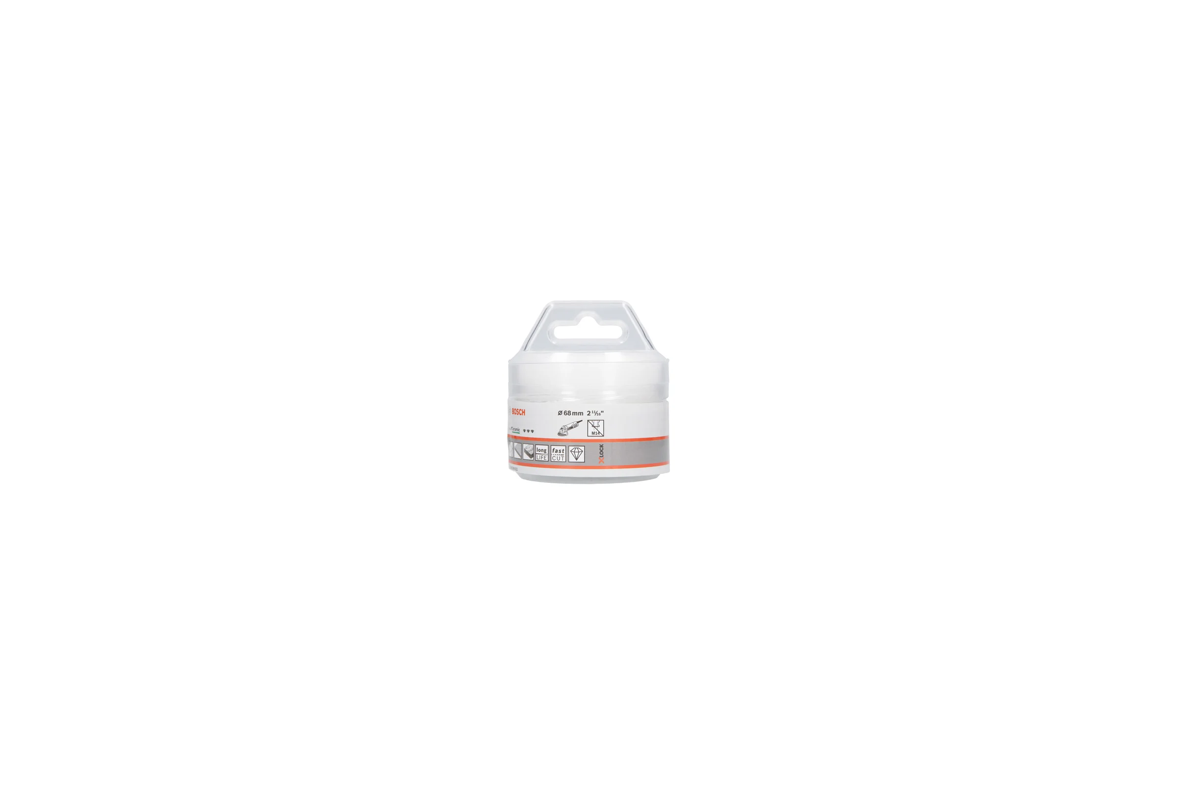 Алмазная коронка Dry Speed X-LOCK 68 мм Bosch 2608599022