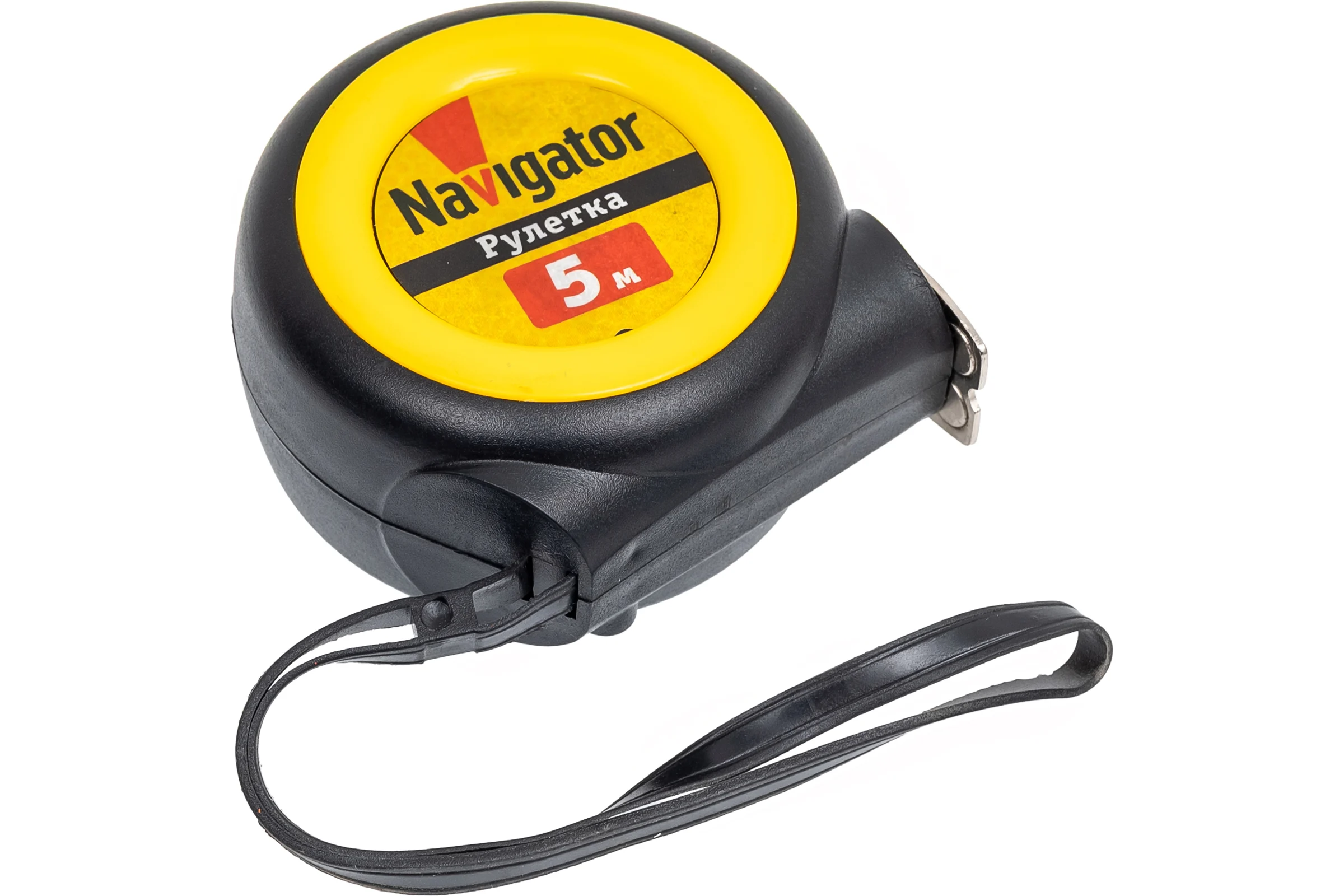 Рулетка Navigator 80 258 NMT-Ru01-A-5-19 (автостоп, 5 м х 19 мм) 80258