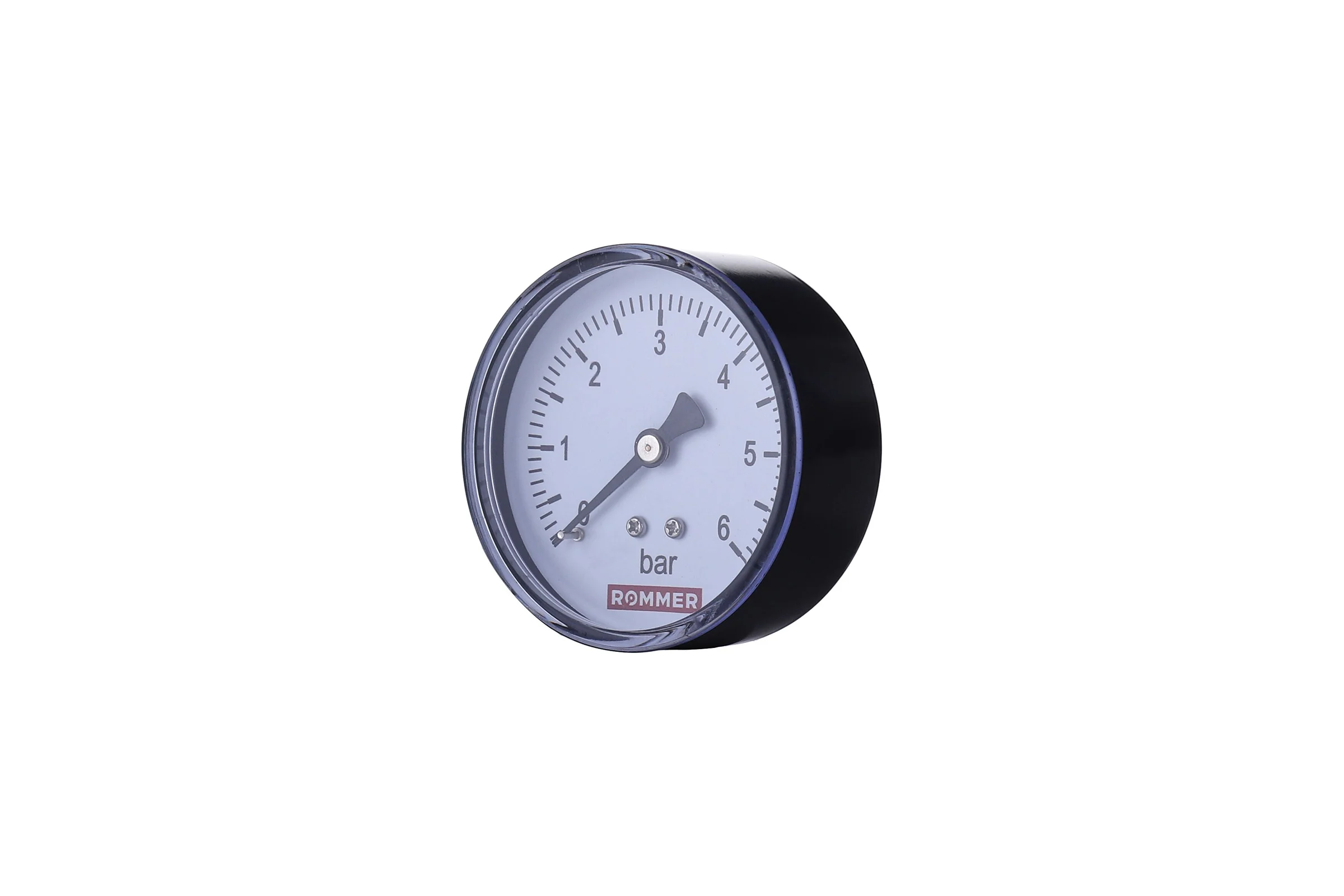 Манометр ROMMER аксиальный, корпус dn 63 мм 1/4" , 0...6 бар, кл.2.5 rim-0009-630608 RG00929SFN2LF2