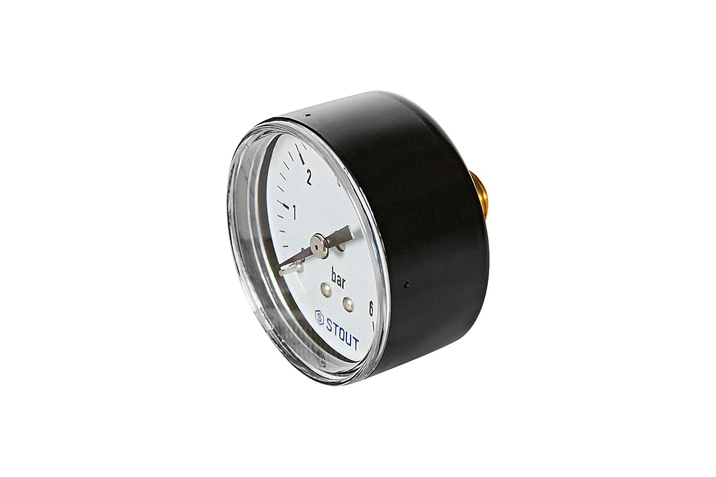 Манометр аксиальный STOUT, корпус Dn 50 мм 1/4, 0...6 бар, кл.2.5 SIM-1009-500608 RG0094NU9EUEFI