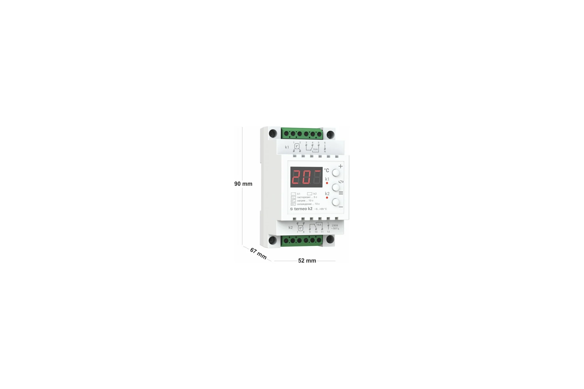 Терморегулятор k2 terneo 4820120220333
