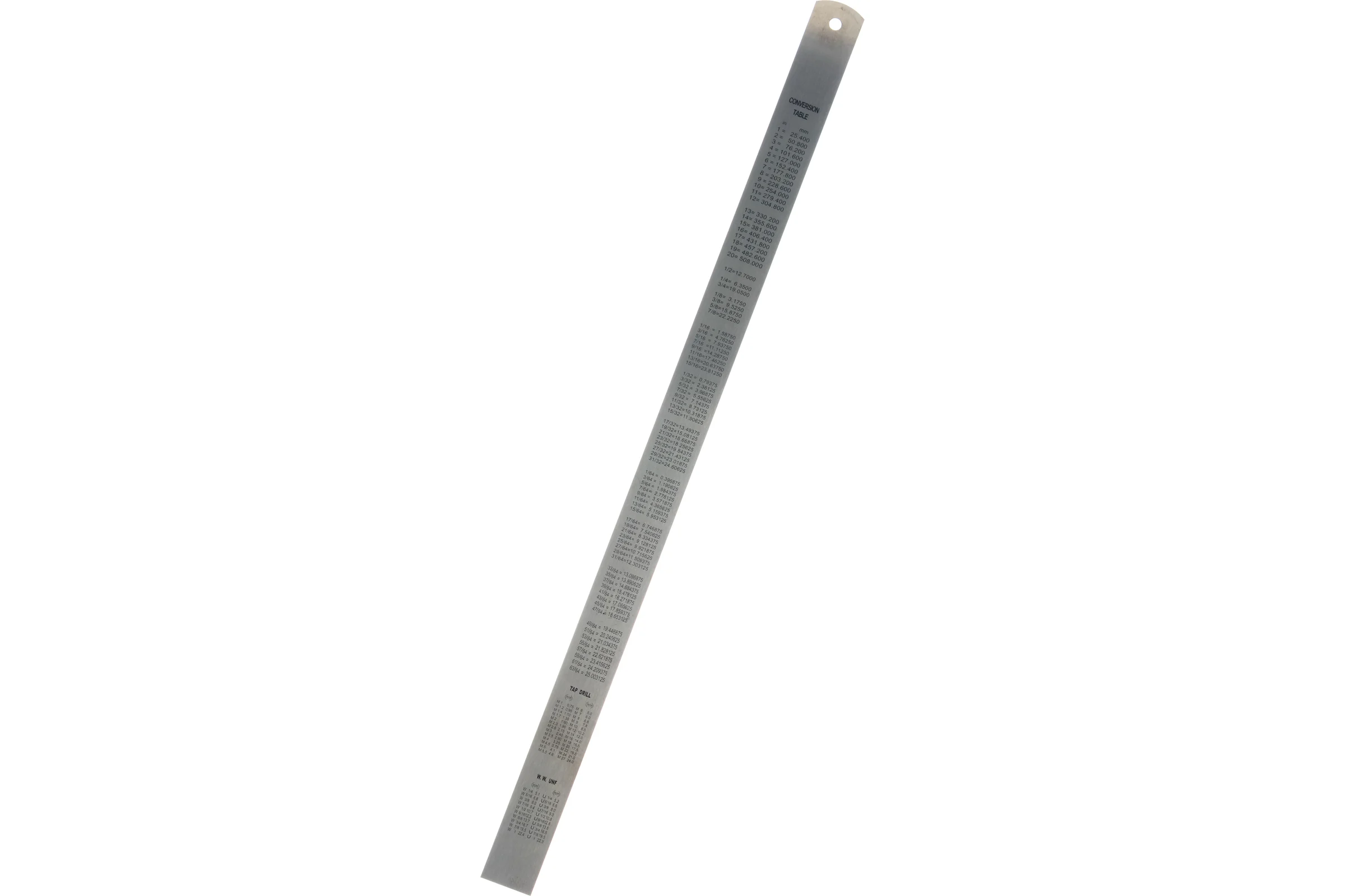 Измерительная металлическая линейка 500х30 Micron МИК 34312