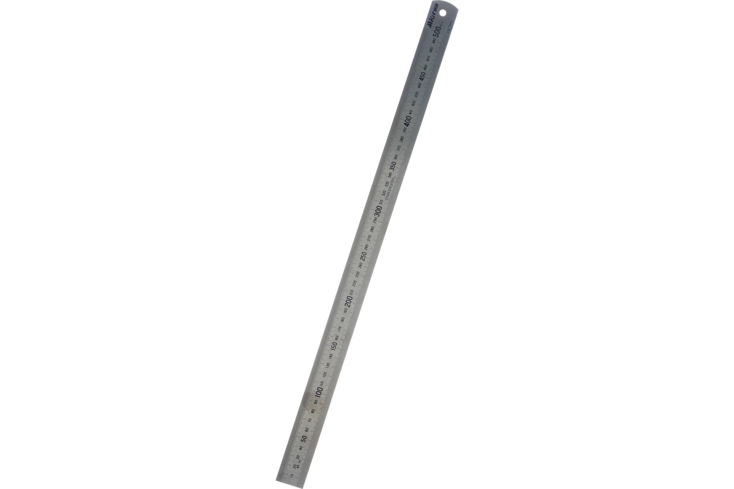 Измерительная металлическая линейка 500х30 Micron МИК 34312