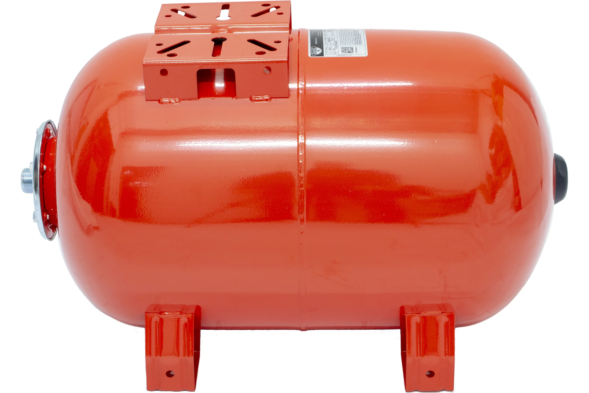 Гидроаккумулятор горизонтальный ULTRA-PRO 60 л, 10 Бар, 1" G, красный ZILMET 1100006013
