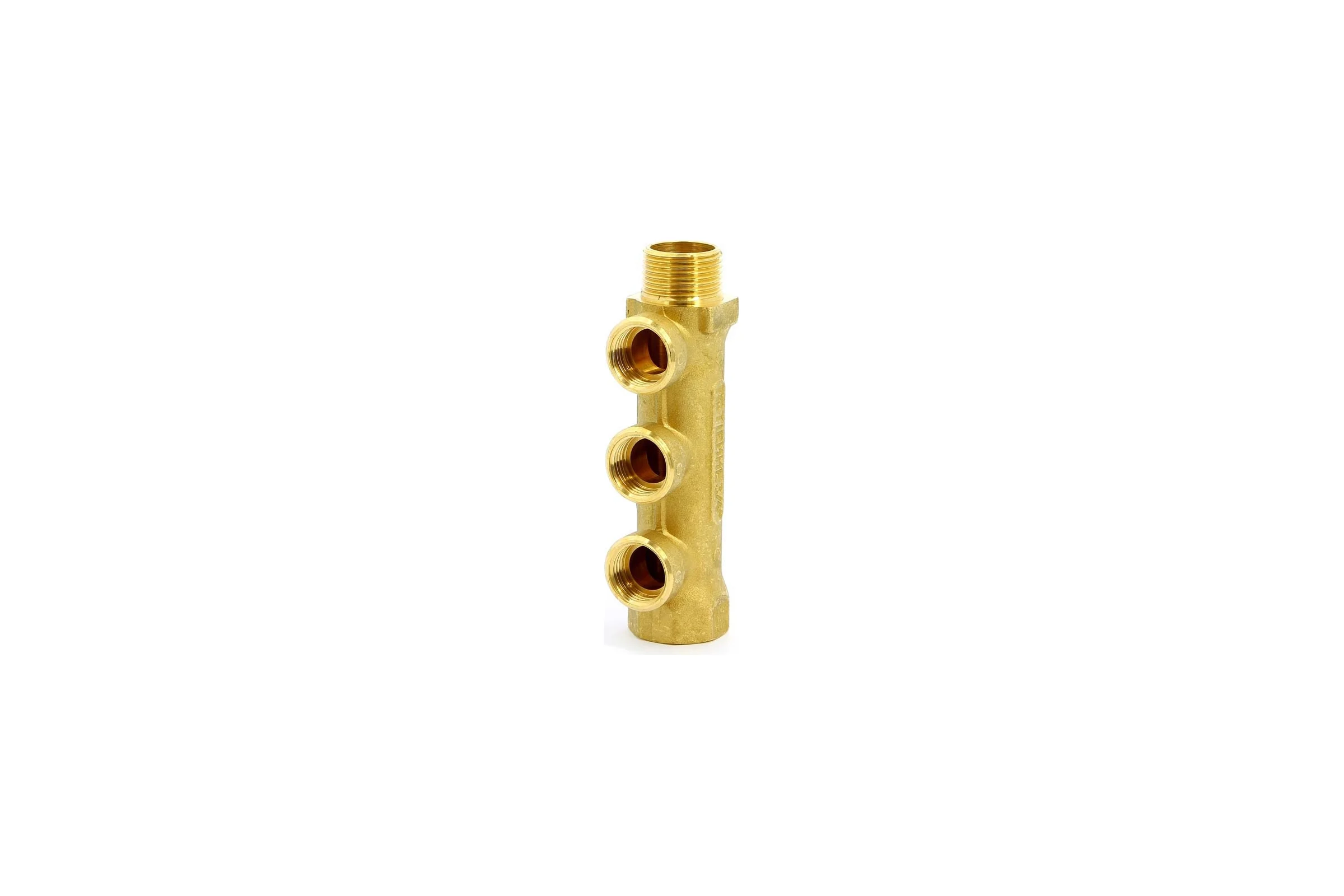 Коллектор Tiemme 3 отвода, 3/4"х1/2"В (латунь) 1910039 / 1933G050403