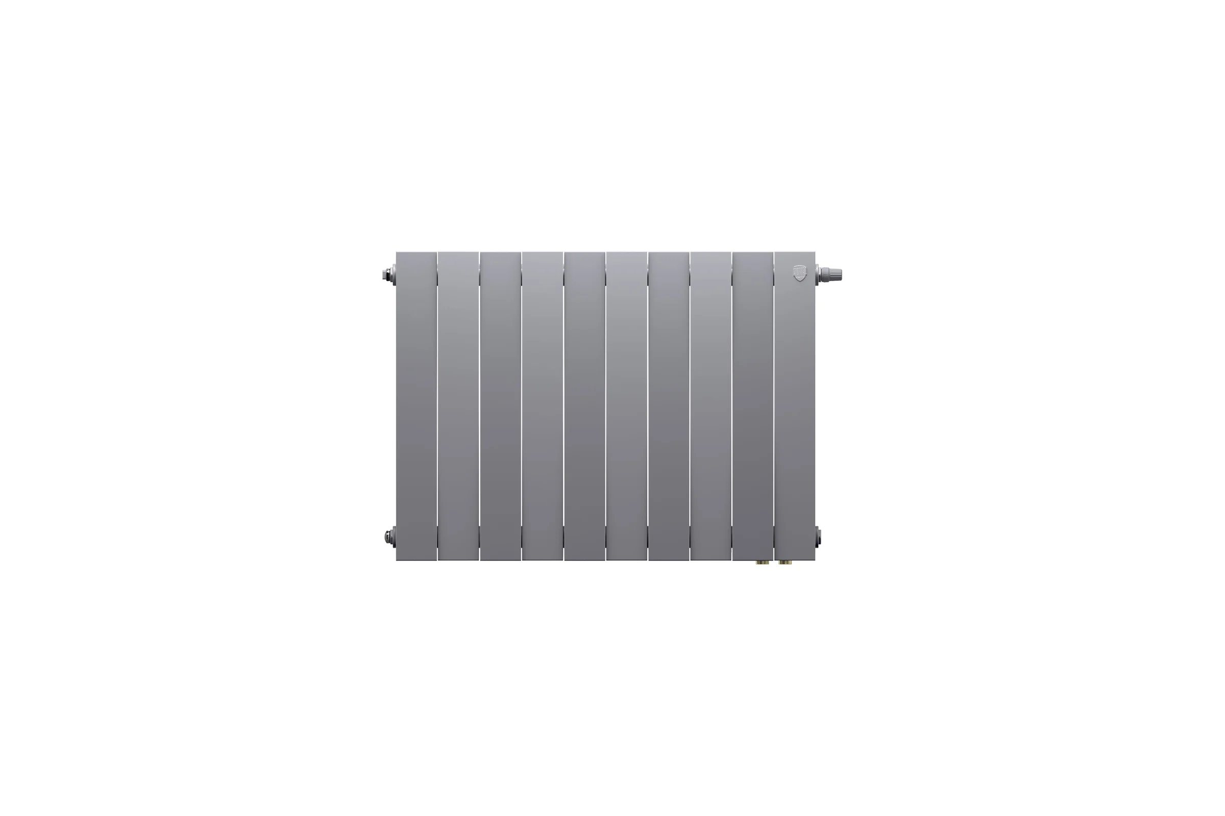 Радиатор ROYAL THERMO PianoForte 500 Silver Satin VDR80 - 10 секций НС-1506370
