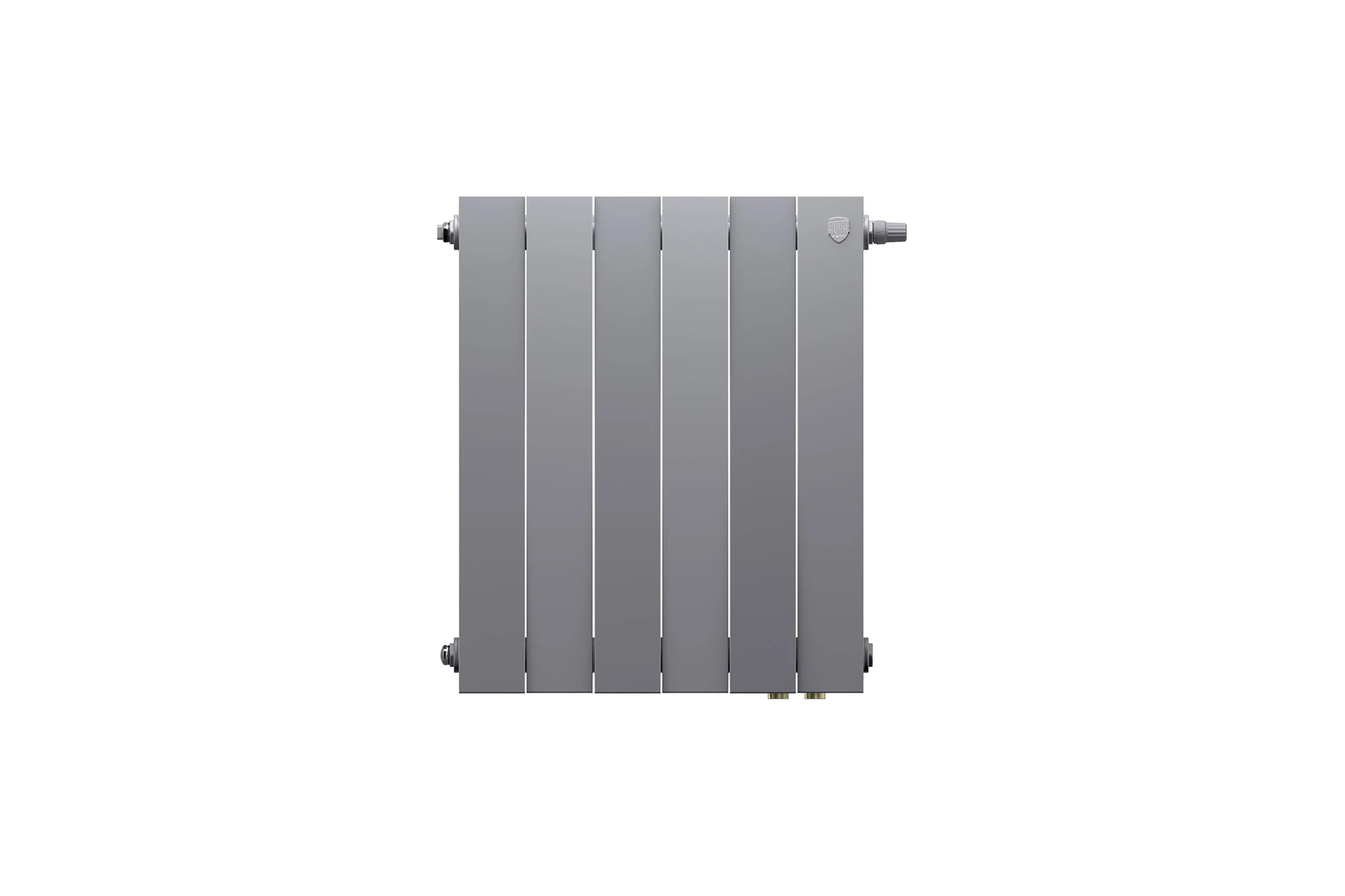 Радиатор ROYAL THERMO PianoForte 500 Silver Satin VDR80 - 6 секций НС-1506373