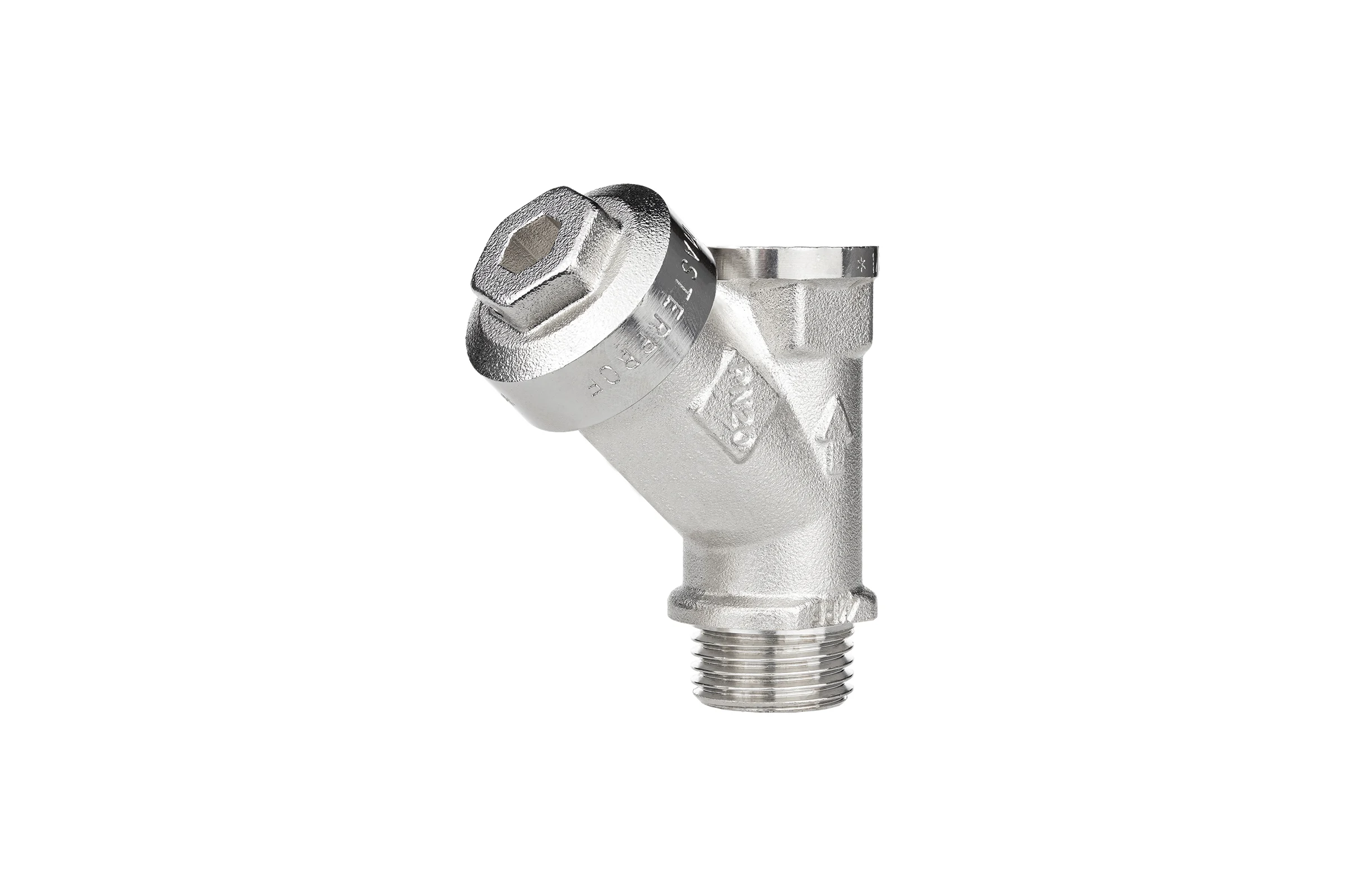 Фильтр грубой очистки для воды MPF 1/2", (косой фильтр) в/н ИС.072781