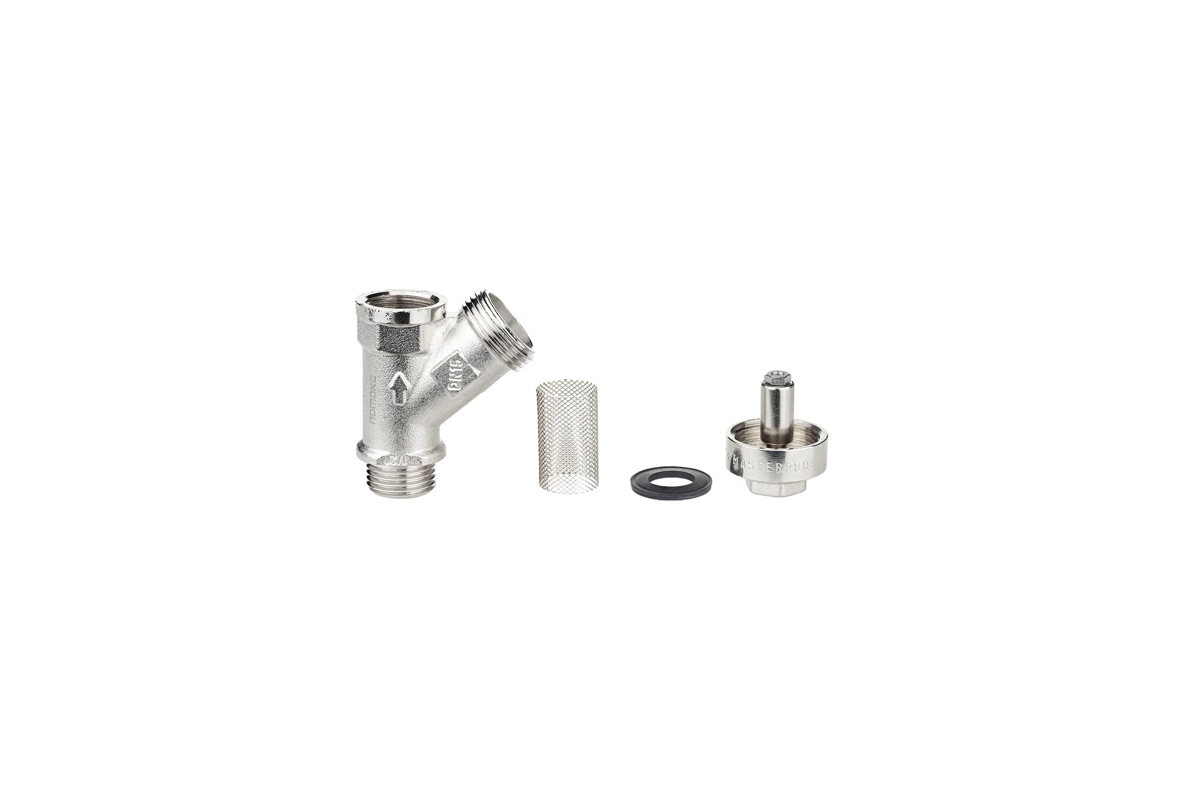 Фильтр грубой очистки для воды MPF 1/2", (косой фильтр) в/н ИС.072781