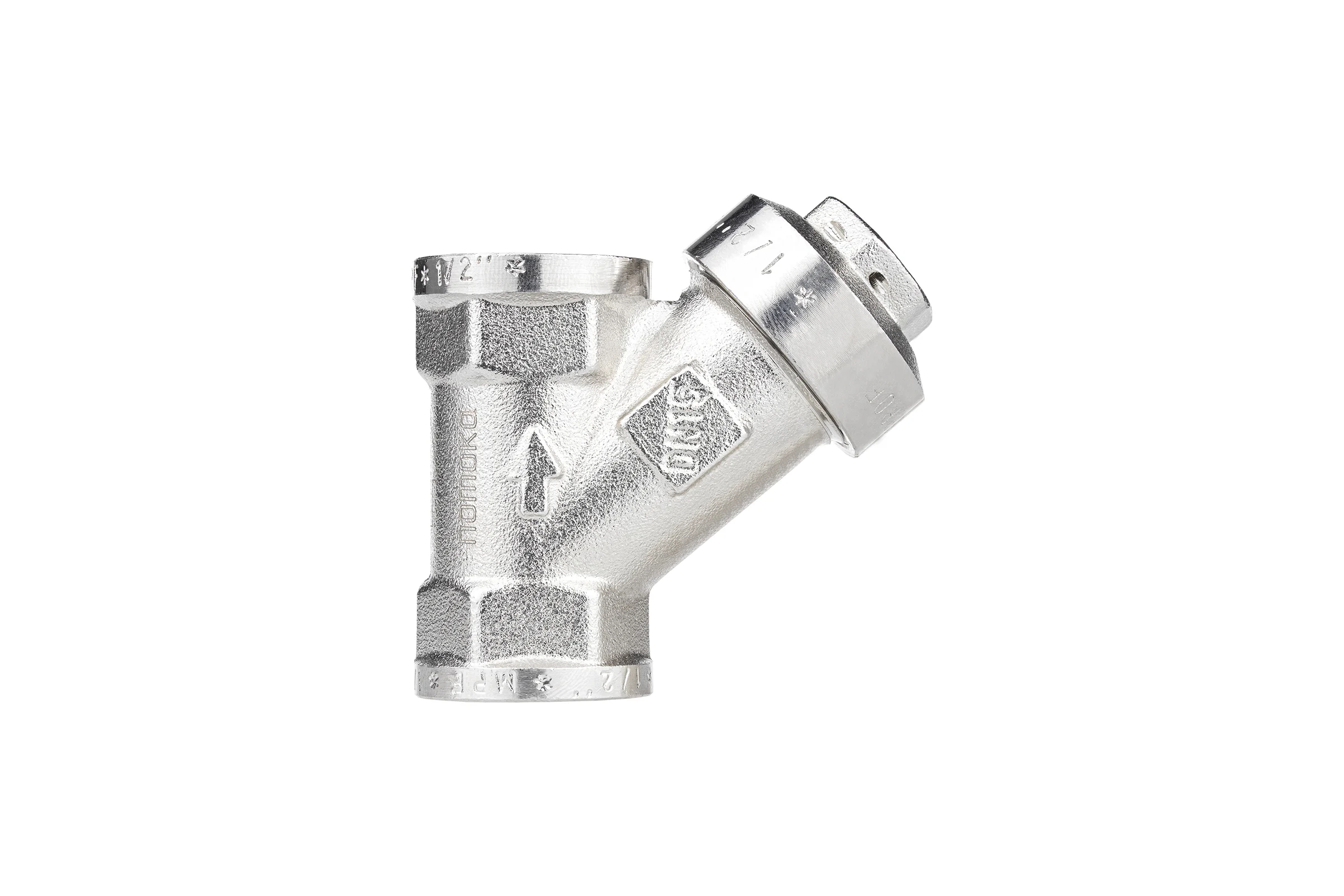 Фильтр грубой очистки для воды MPF (косой фильтр) 1/2" в/в ИС.072780