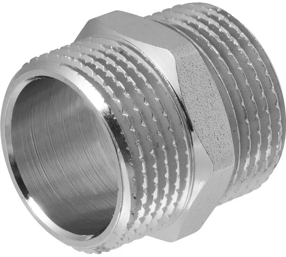 Ниппель бочонок MPF 3/4" н/н, опт 50 шт ИС.072006.50