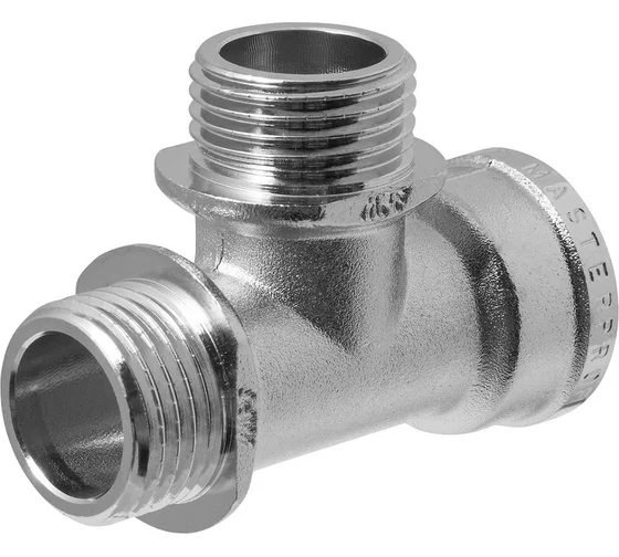 Тройник MPF 1/2" в/н/н с ограничителем, опт 20 шт ИС.072070.20