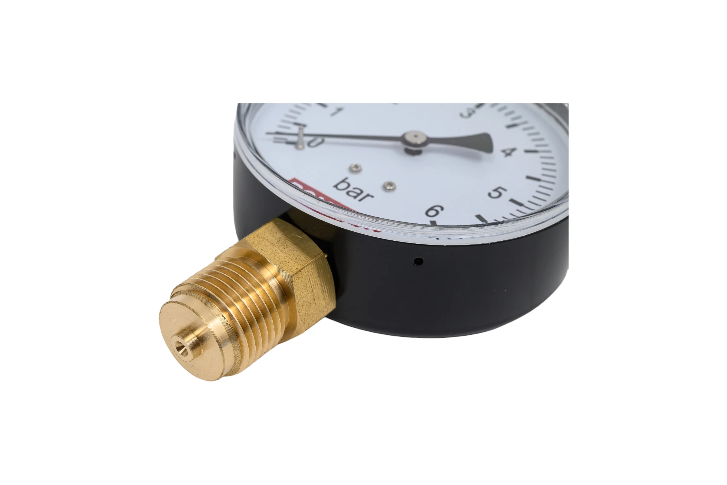 Манометр ROMMER радиальный корпус dn 80 мм 1/2" , 0...6 бар, кл.2.5 rim-0010-800615 RG00929SFN3V7H