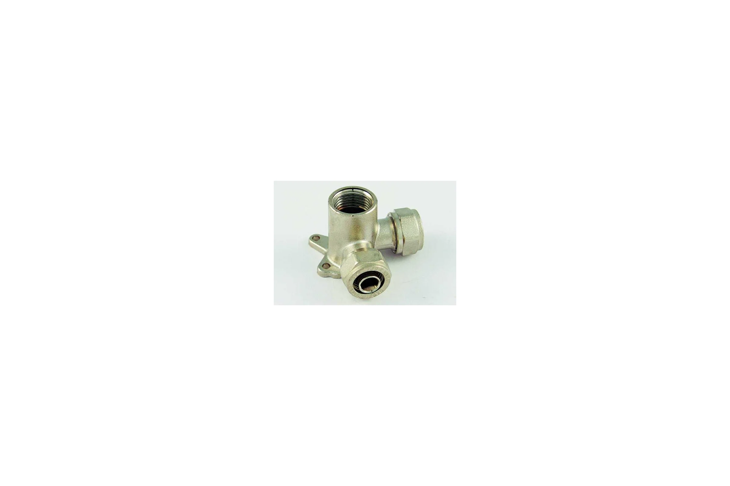 Водорозетка Tiemme 20х1/2" двухплоскостная (обжим) 1600106 / 1626N200420