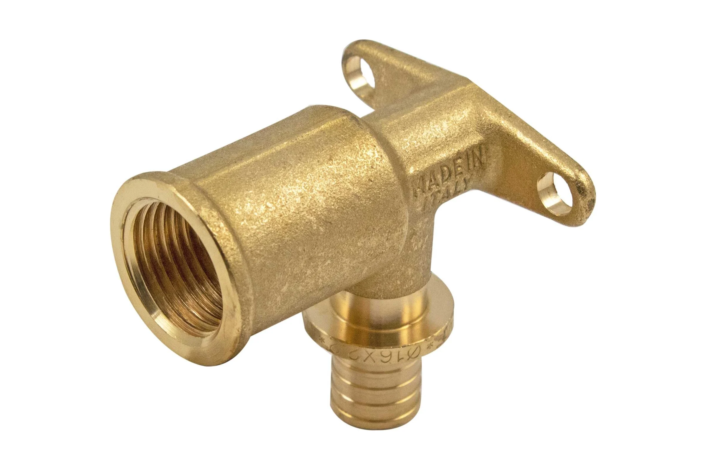Водорозетка Tiemme 16х1/2"В короткая ASSIALPEX (латунь, h=40 мм) 1710208