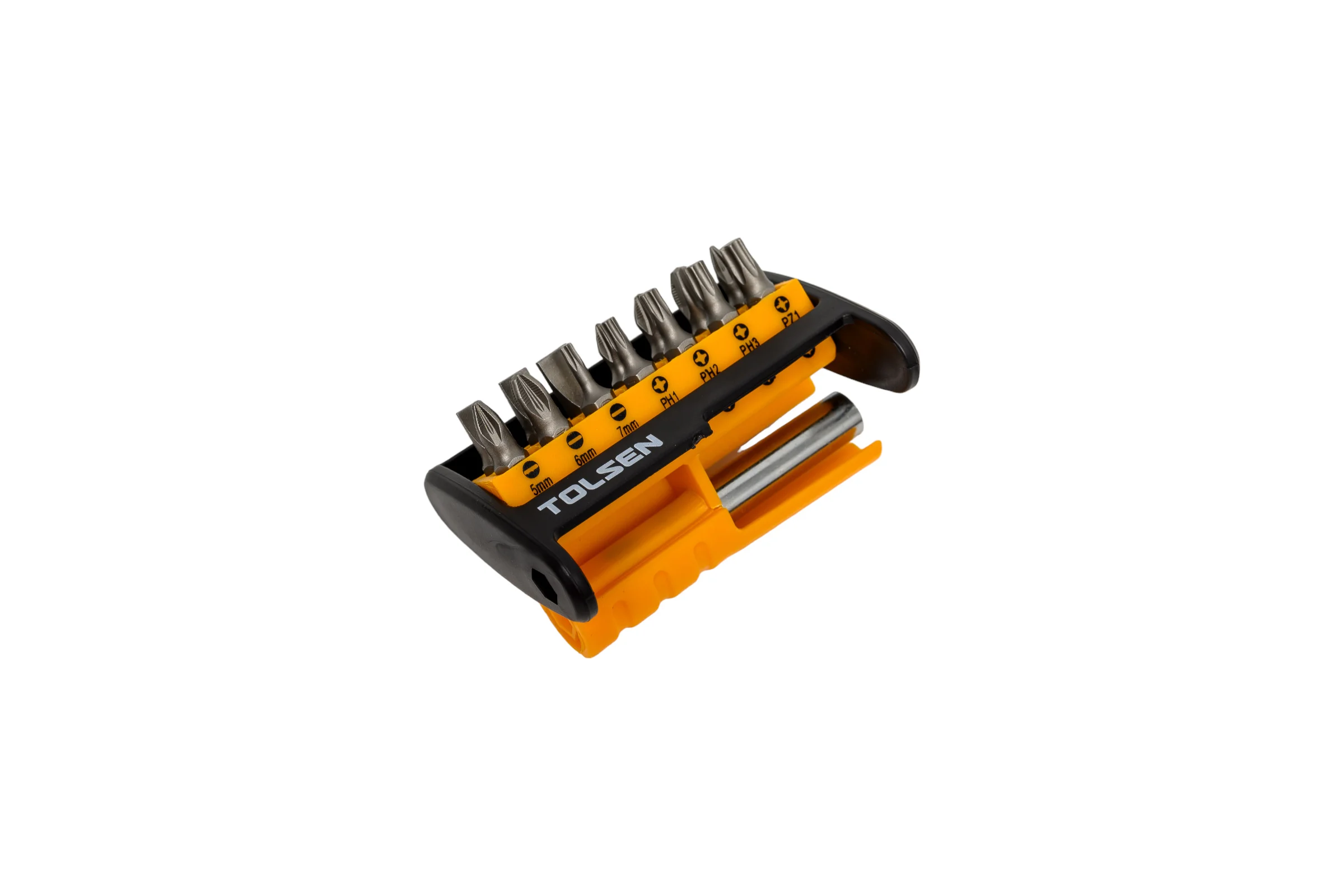 Набор вставок бит 1/4", PH, PZ, SL, Torx, 15 предметов TOLSEN 20365