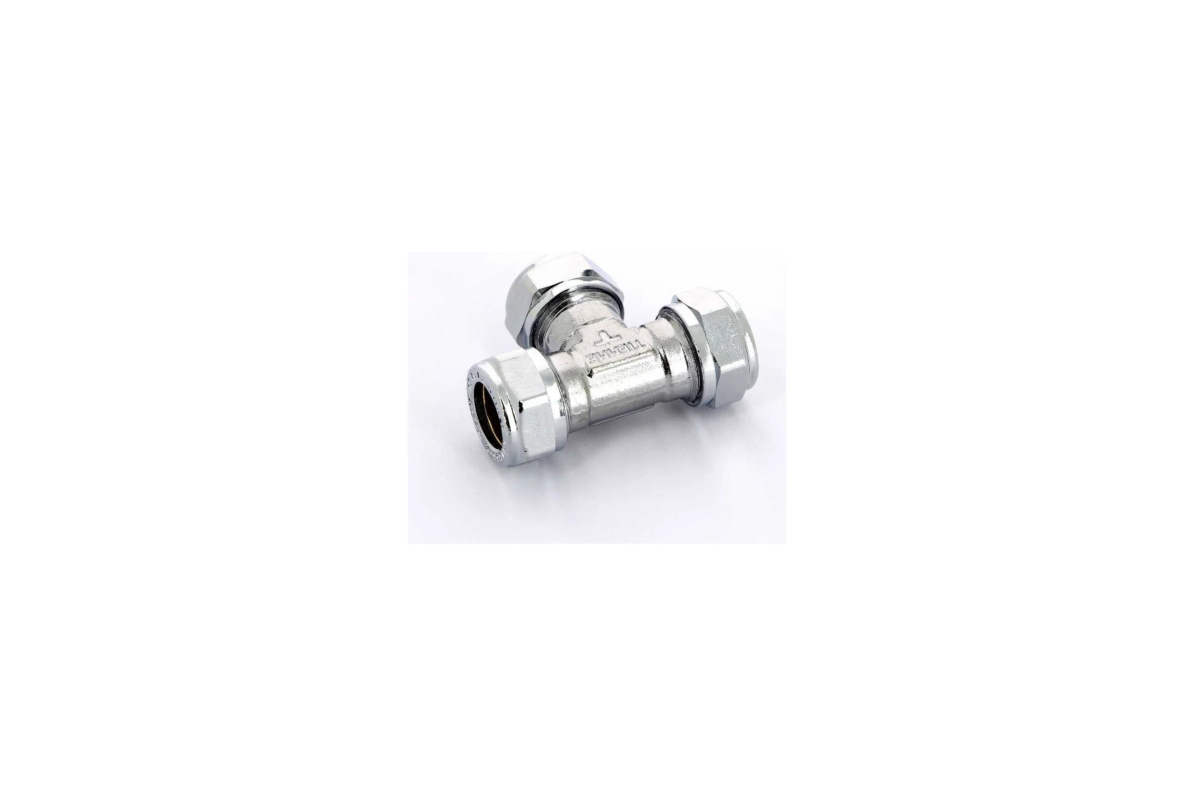 Тройник Tiemme 12х12х12 (обжим) (хром) 1130008 / 1107C121212CZ