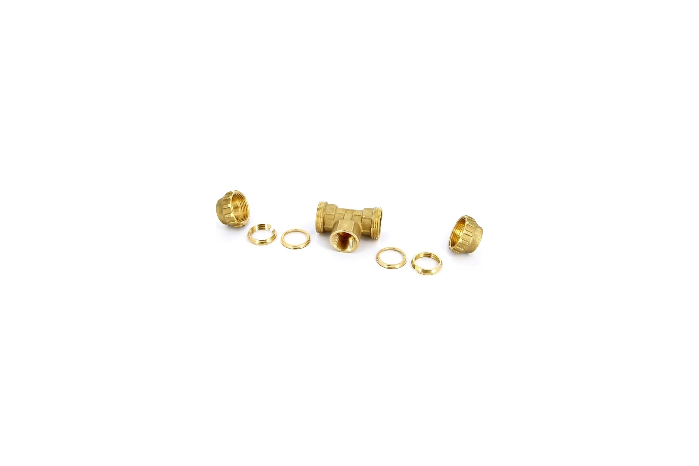 Тройник Tiemme 40х11/4"Вх40 (для п/э трубы) 3400045 / 3469G400740CR