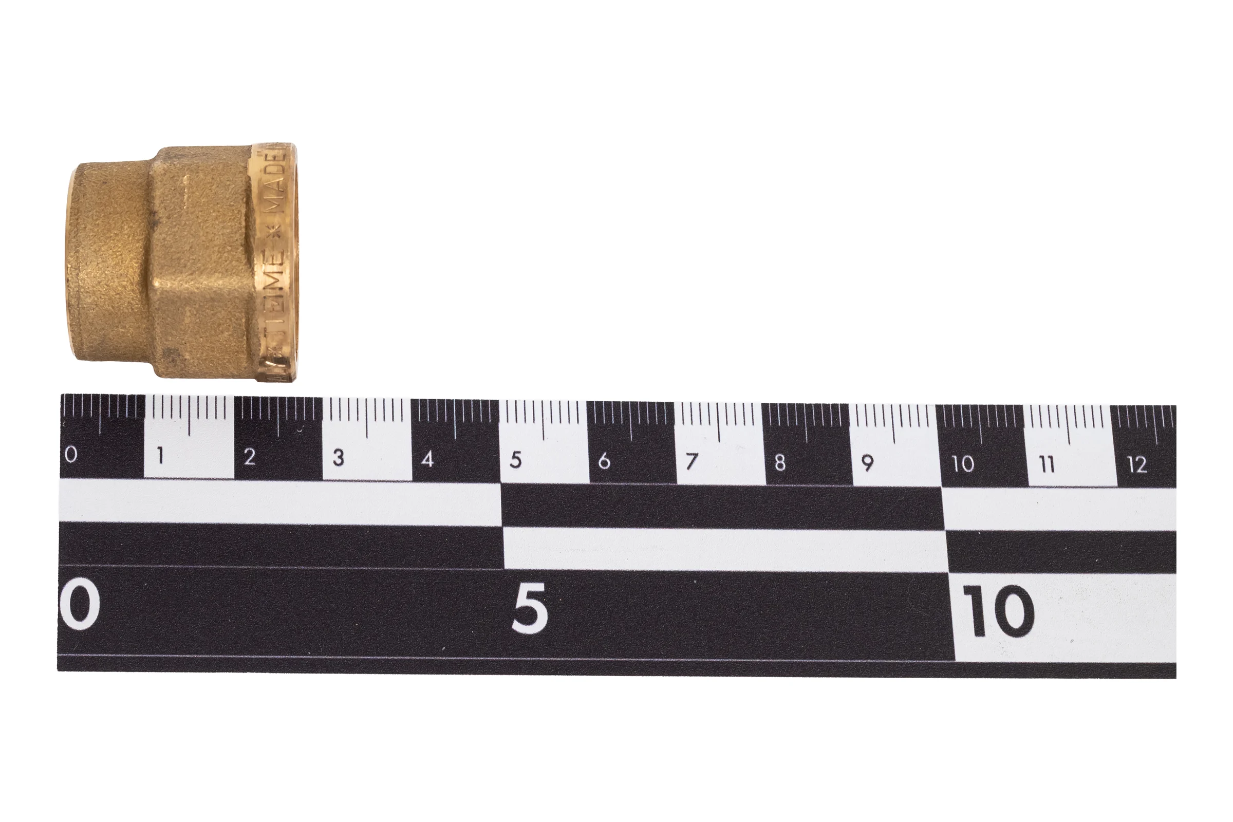 Переходная муфта Tiemme 3/8"х1/2" (латунь) 1500288 / 1550G000403