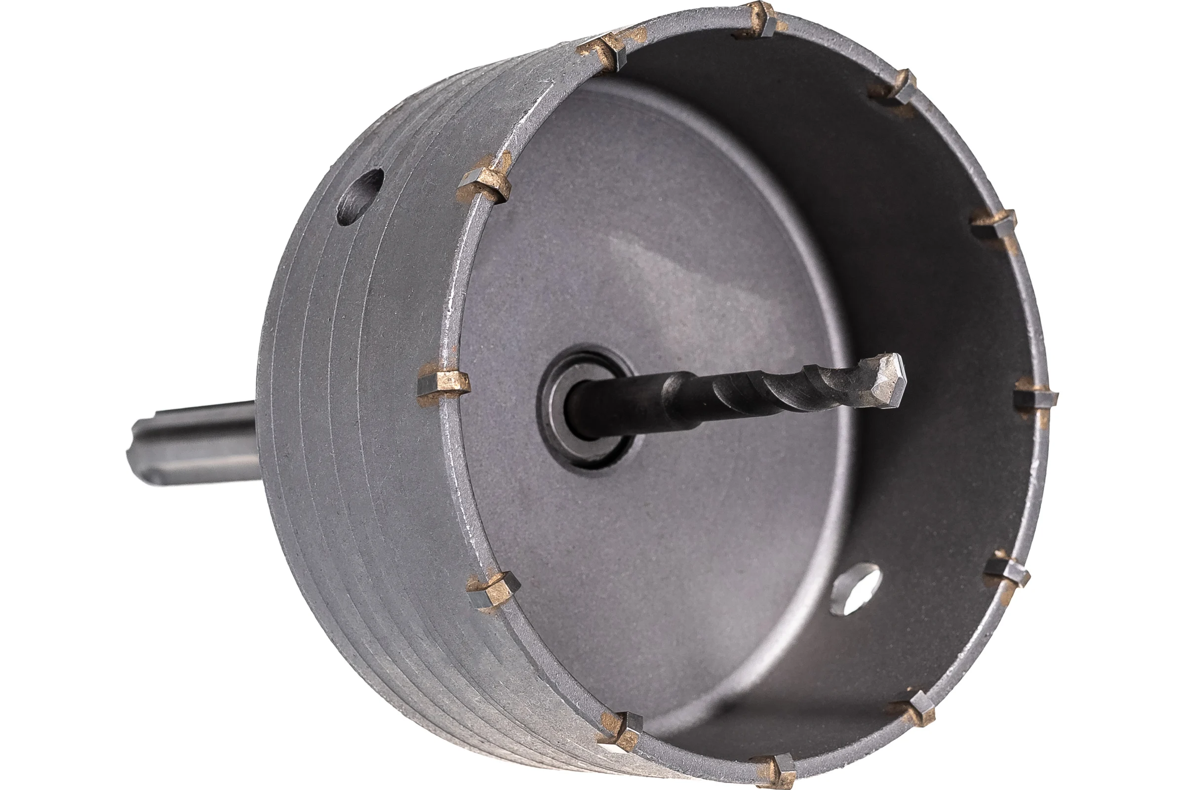 Коронка с державкой по бетону ЗУБР Профессионал 125 мм, SDS-Max 2918-125