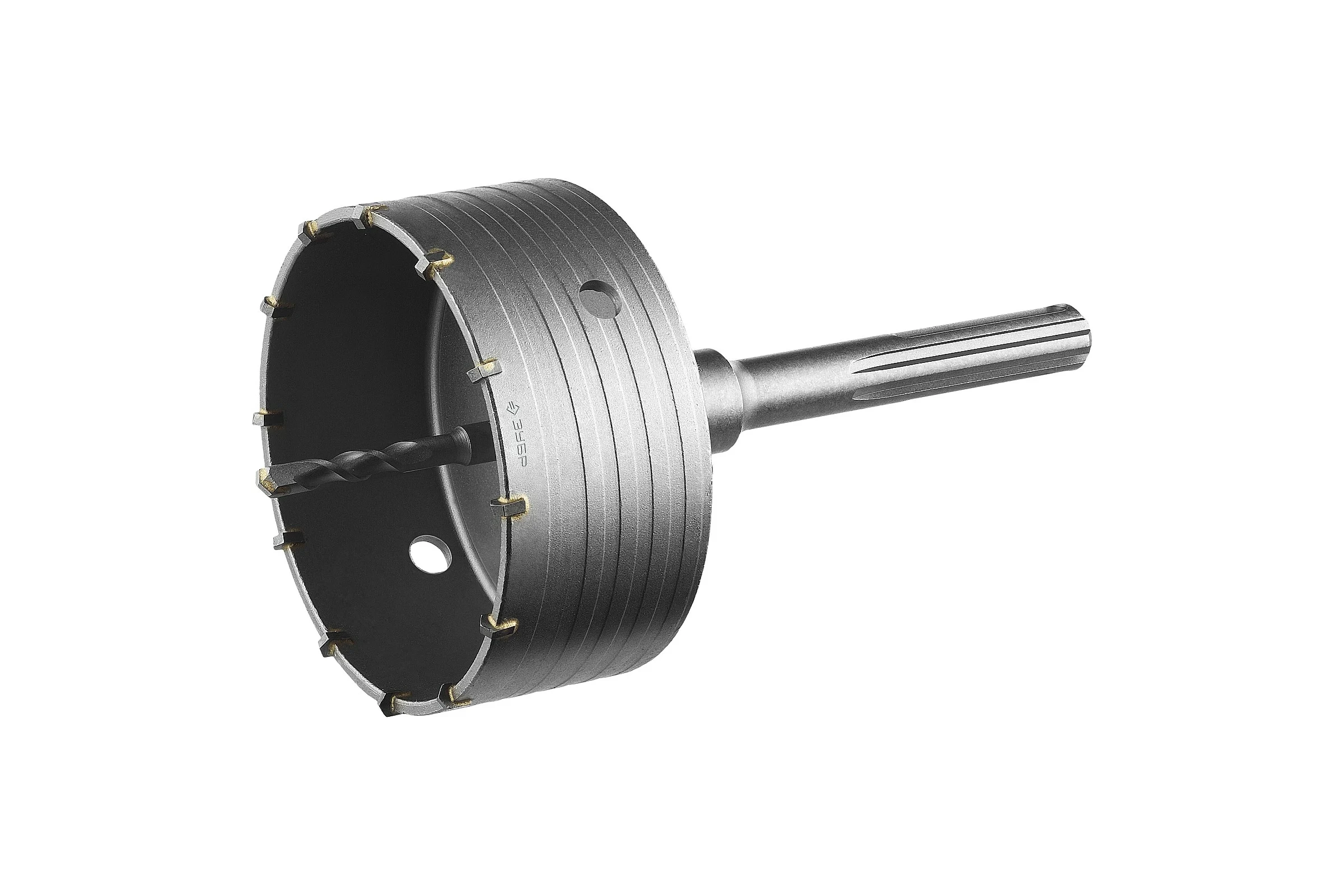 Коронка с державкой по бетону ЗУБР Профессионал 125 мм, SDS-Max 2918-125