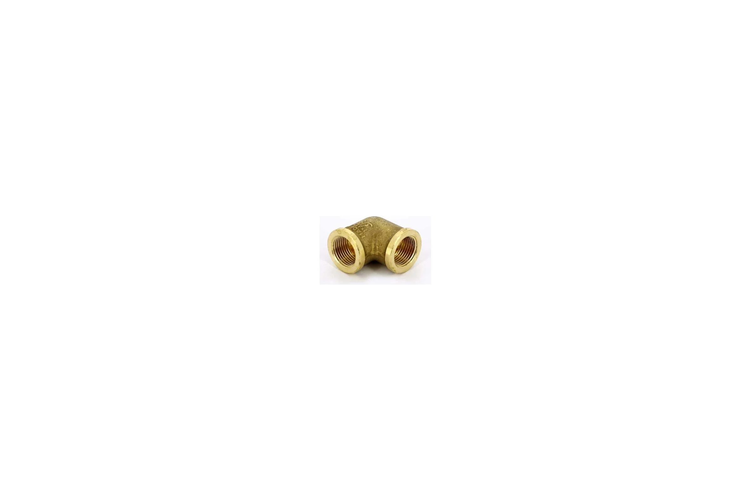 Угольник Tiemme 3/8" ВВ (латунь) 1500298