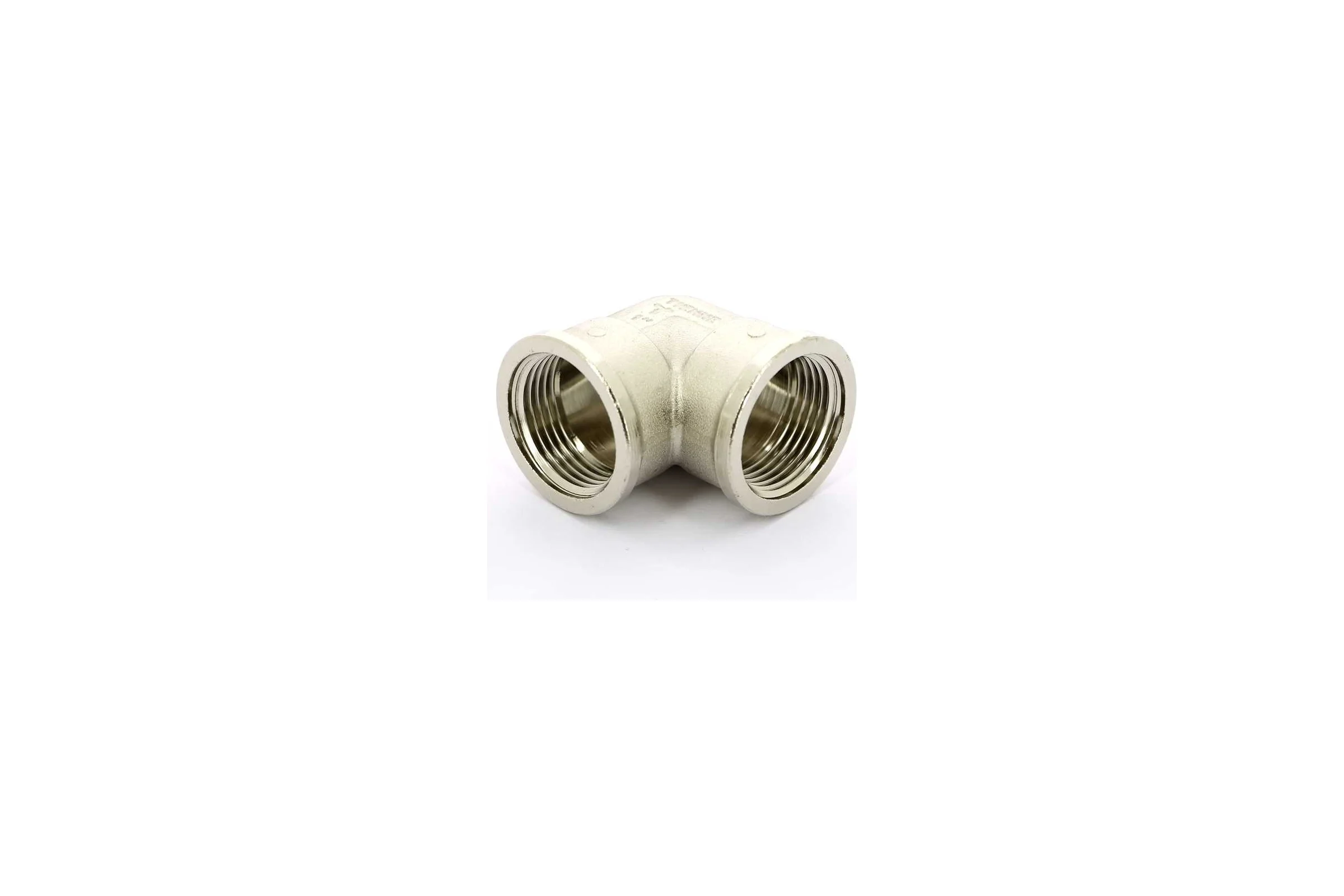 Угольник Tiemme 3/8" ВВ (никель) 1500525 / 1560N000303