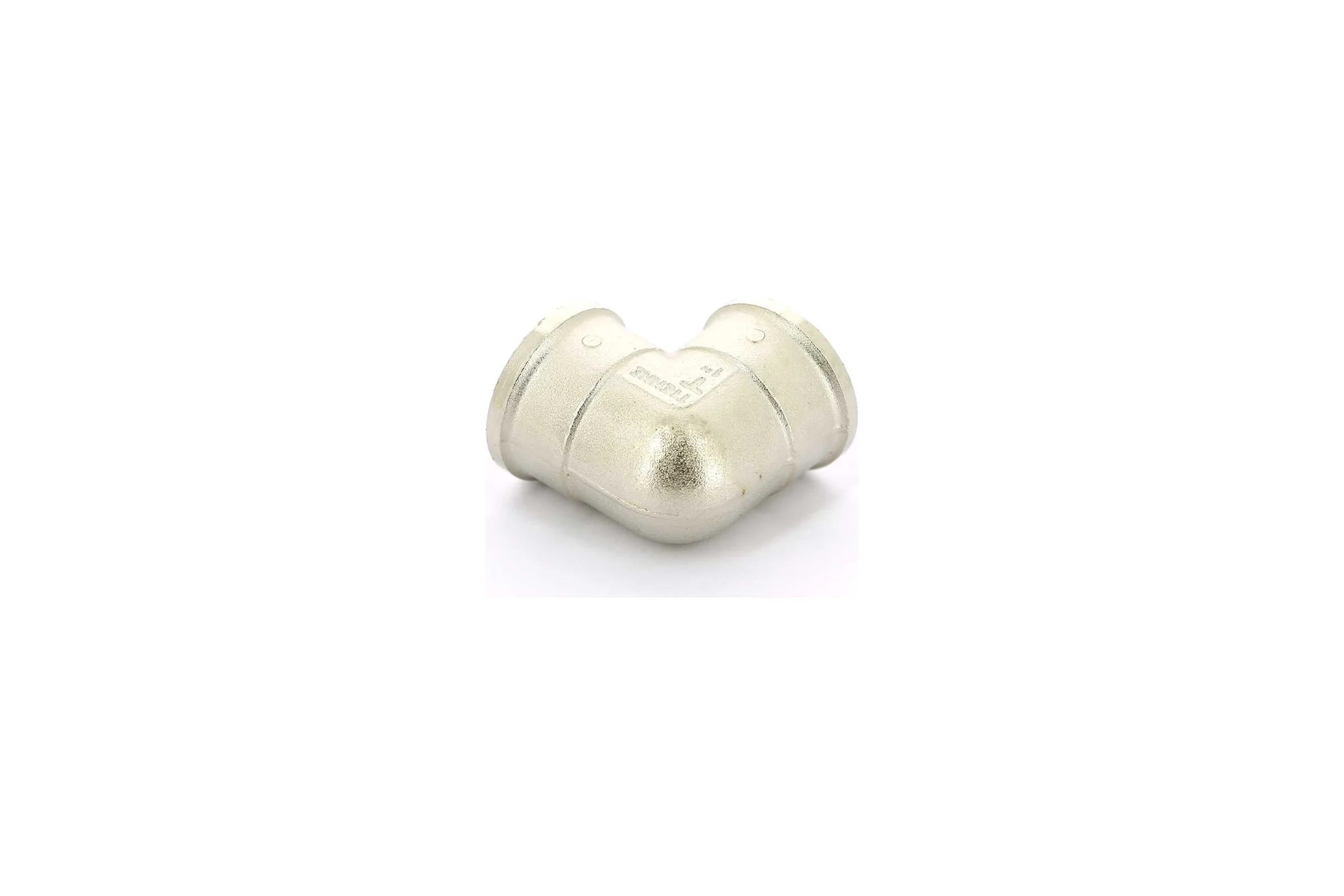 Угольник Tiemme 3/8" ВВ (никель) 1500525 / 1560N000303