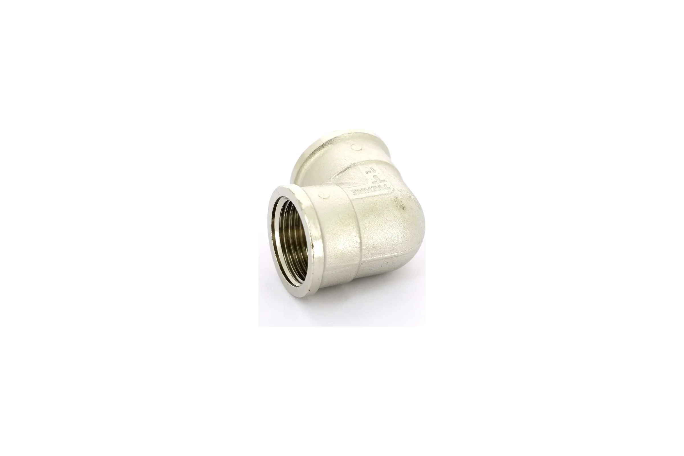 Угольник Tiemme 3/8" ВВ (никель) 1500525 / 1560N000303