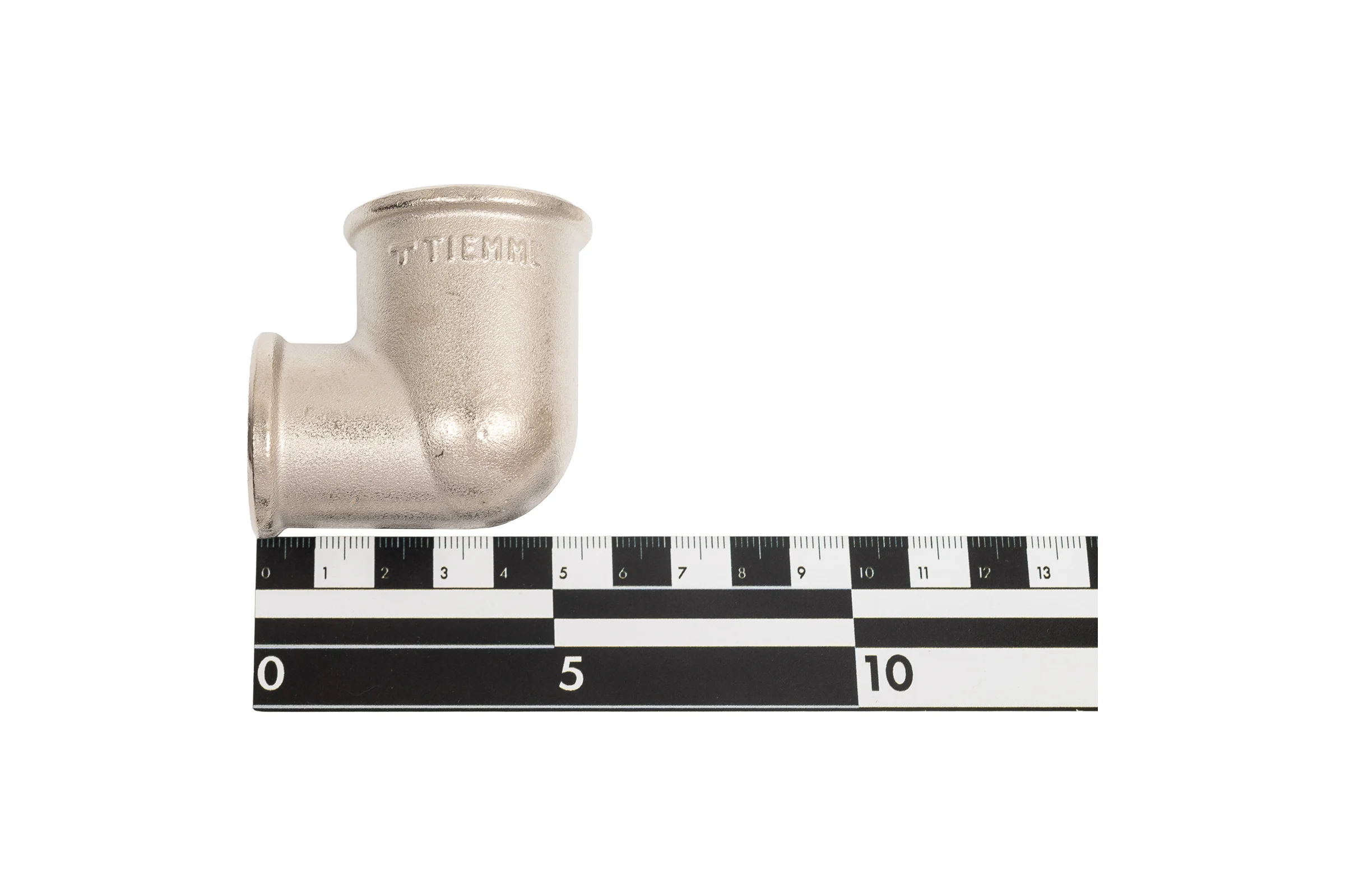 Переходной угольник Tiemme 3/4"х1" ВВ (никель) 1500392 / 1560N000605
