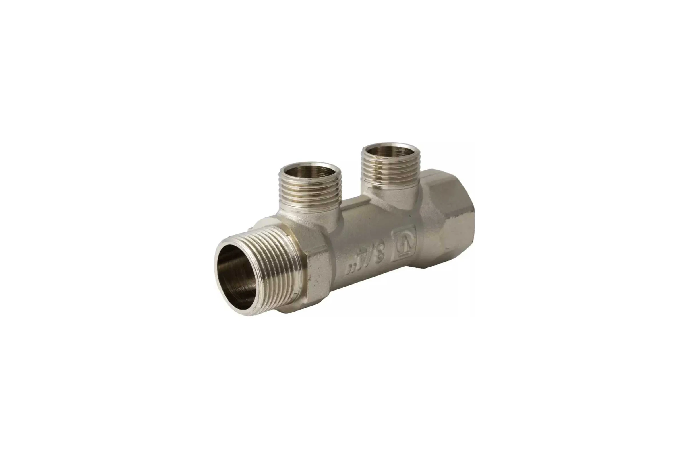 Коллектор VALTEC 3/4", 2 выхода х 1/2" нар. VTc.500.N.0502