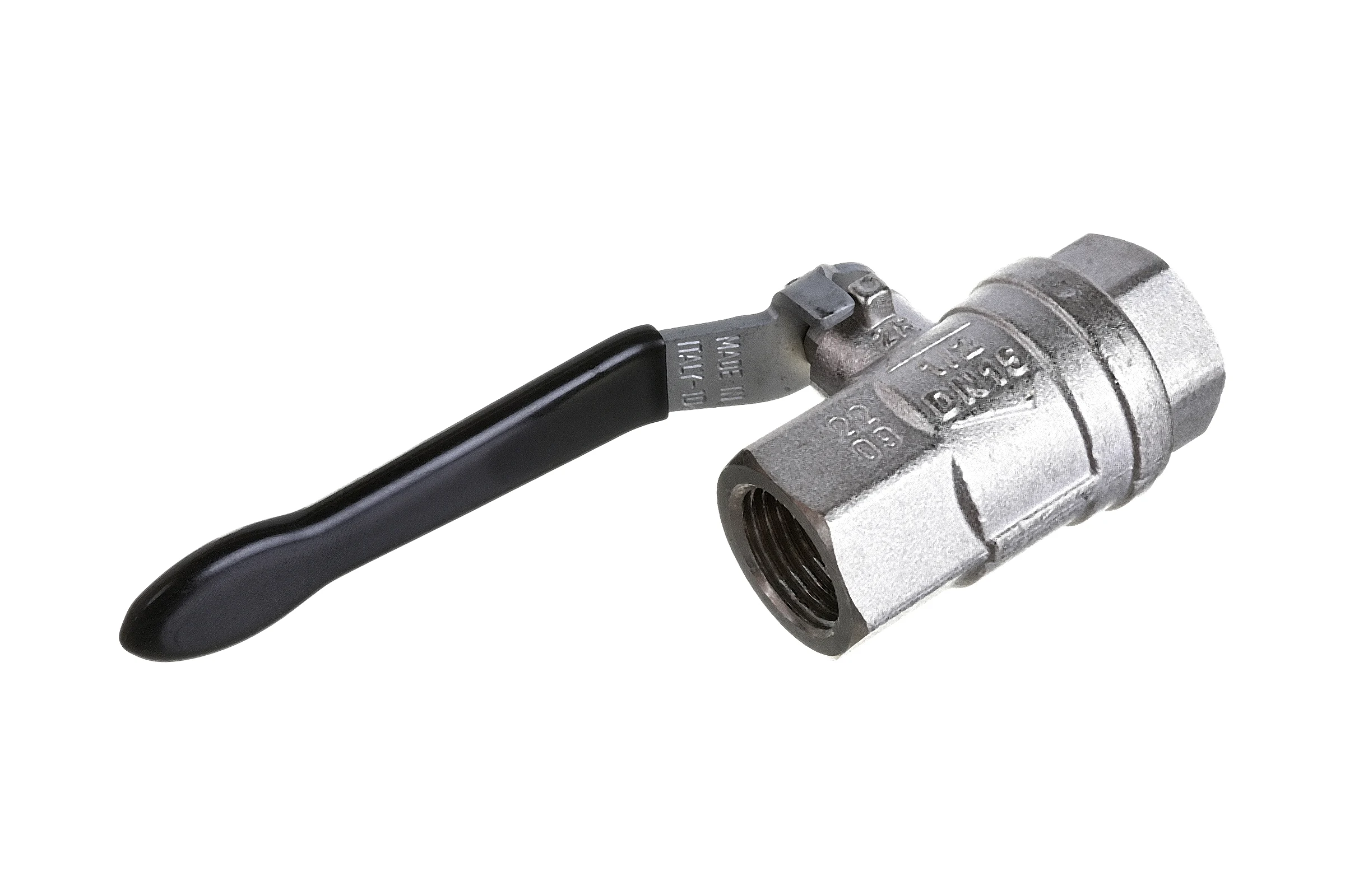 Усиленный шаровой кран RuB BRESСIA (S.33), 1/2" DN15 PN65, ВР-ВР, ручка S33D00