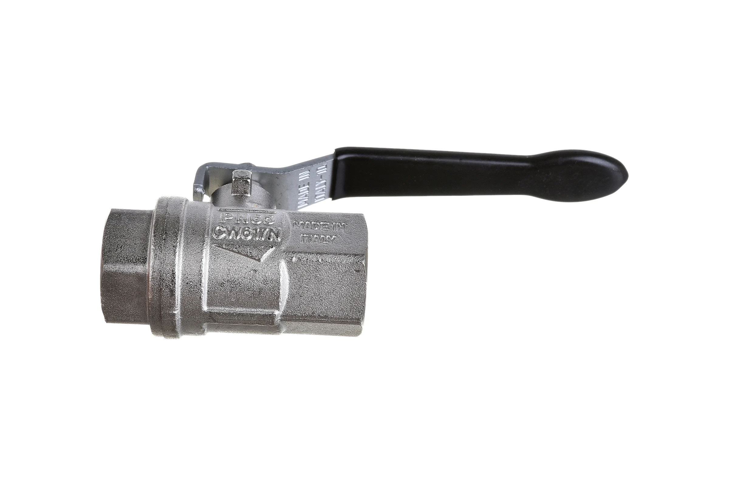 Усиленный шаровой кран RuB BRESСIA (S.33), 1/2" DN15 PN65, ВР-ВР, ручка S33D00
