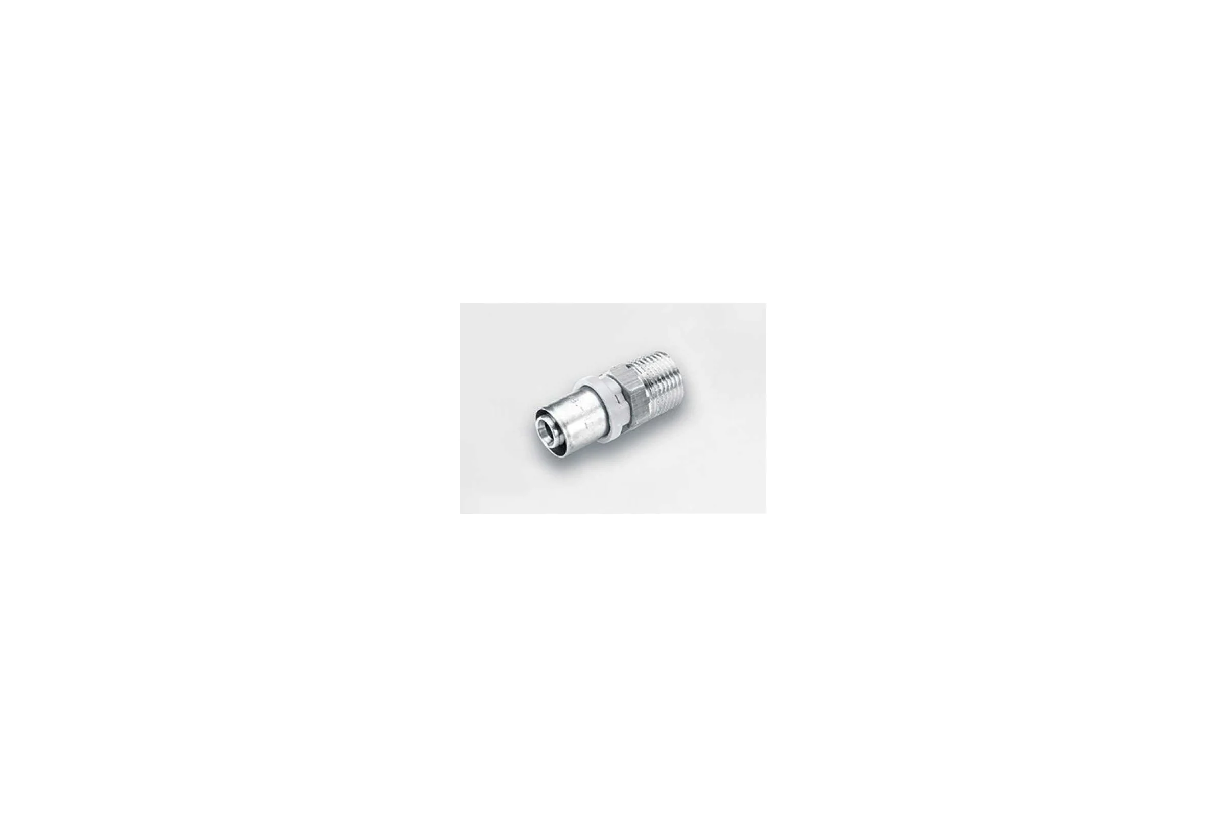 Прямое соединение Tiemme 20х1/2"Н SN (пресс) 1650397 / 1650SN