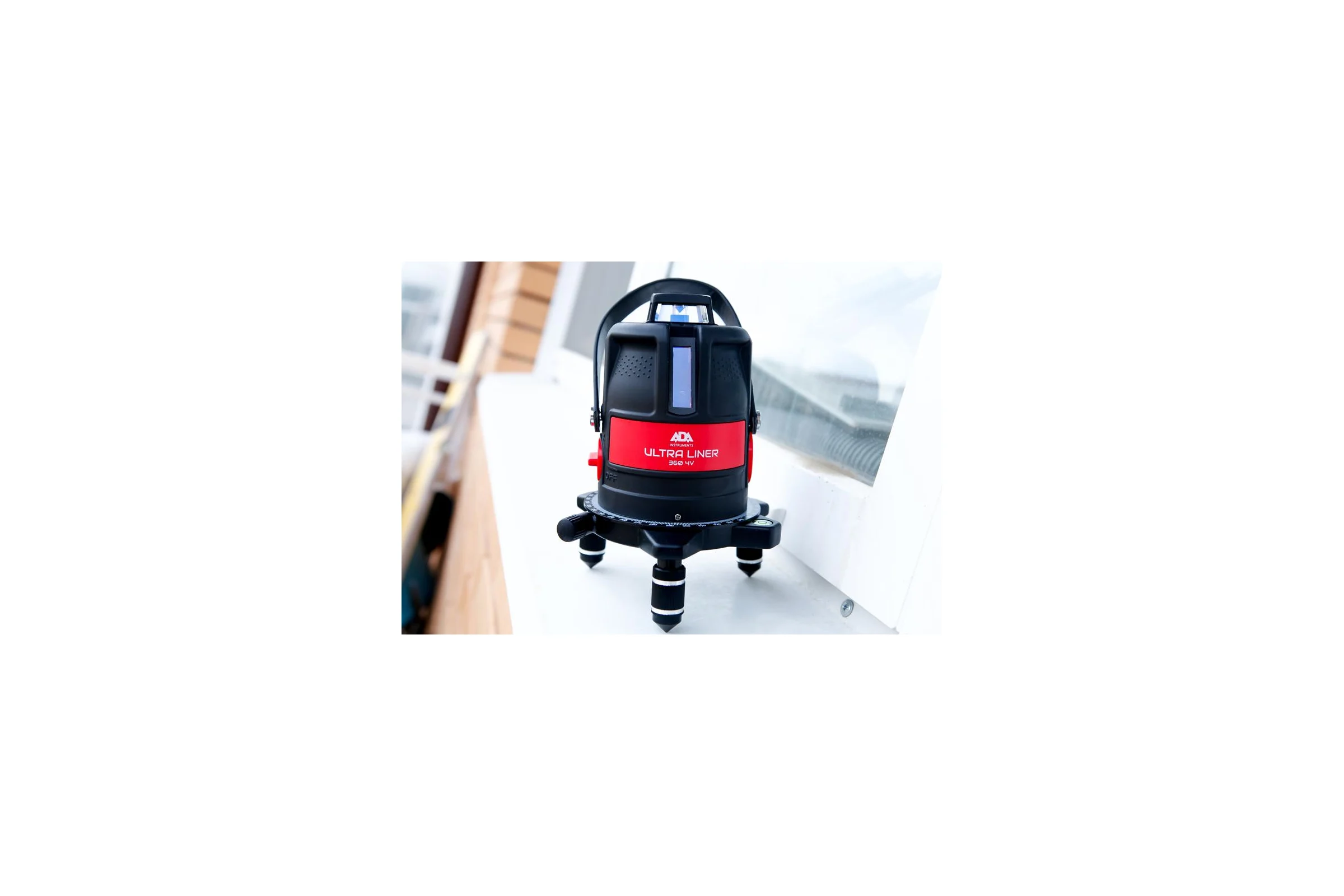 Лазерный уровень ADA ULTRALINER 360 2V с калибровкой А00467К
