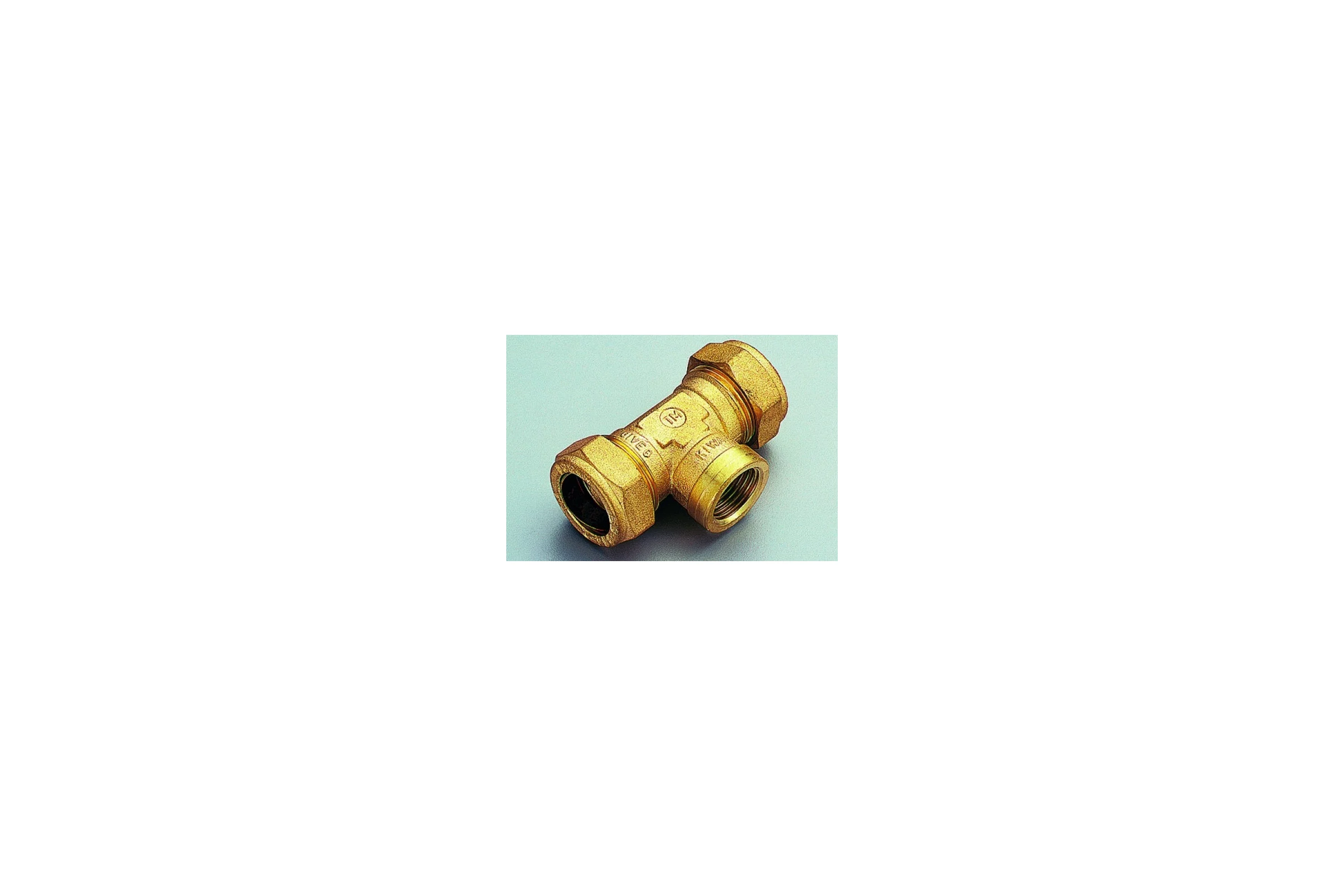Тройник Tiemme переходной 28x1/2"Вx28 (обжим) 1000101/1009G280428