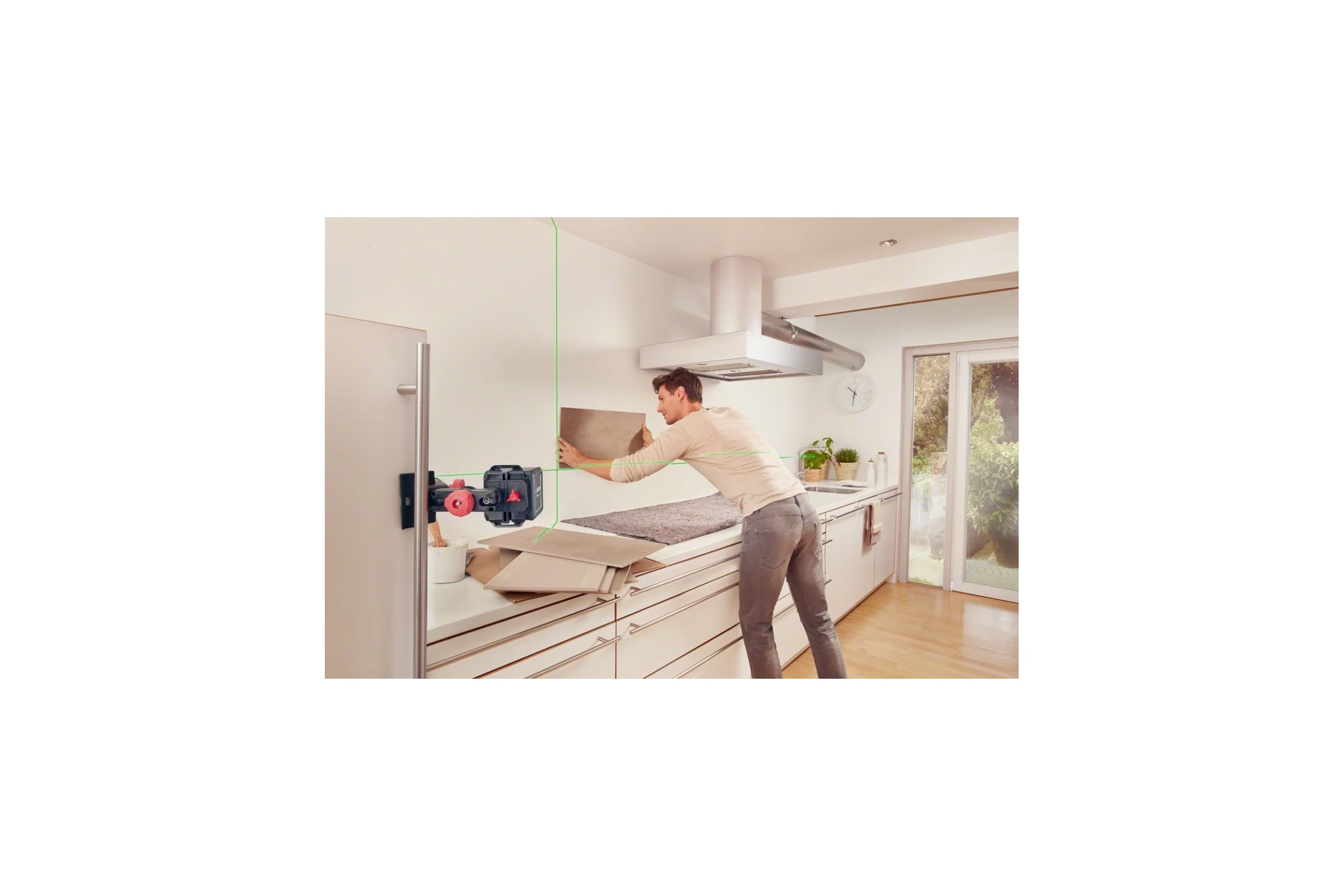 Лазерный нивелир Bosch Quigo Green + держатель MM2 0.603.663.C00