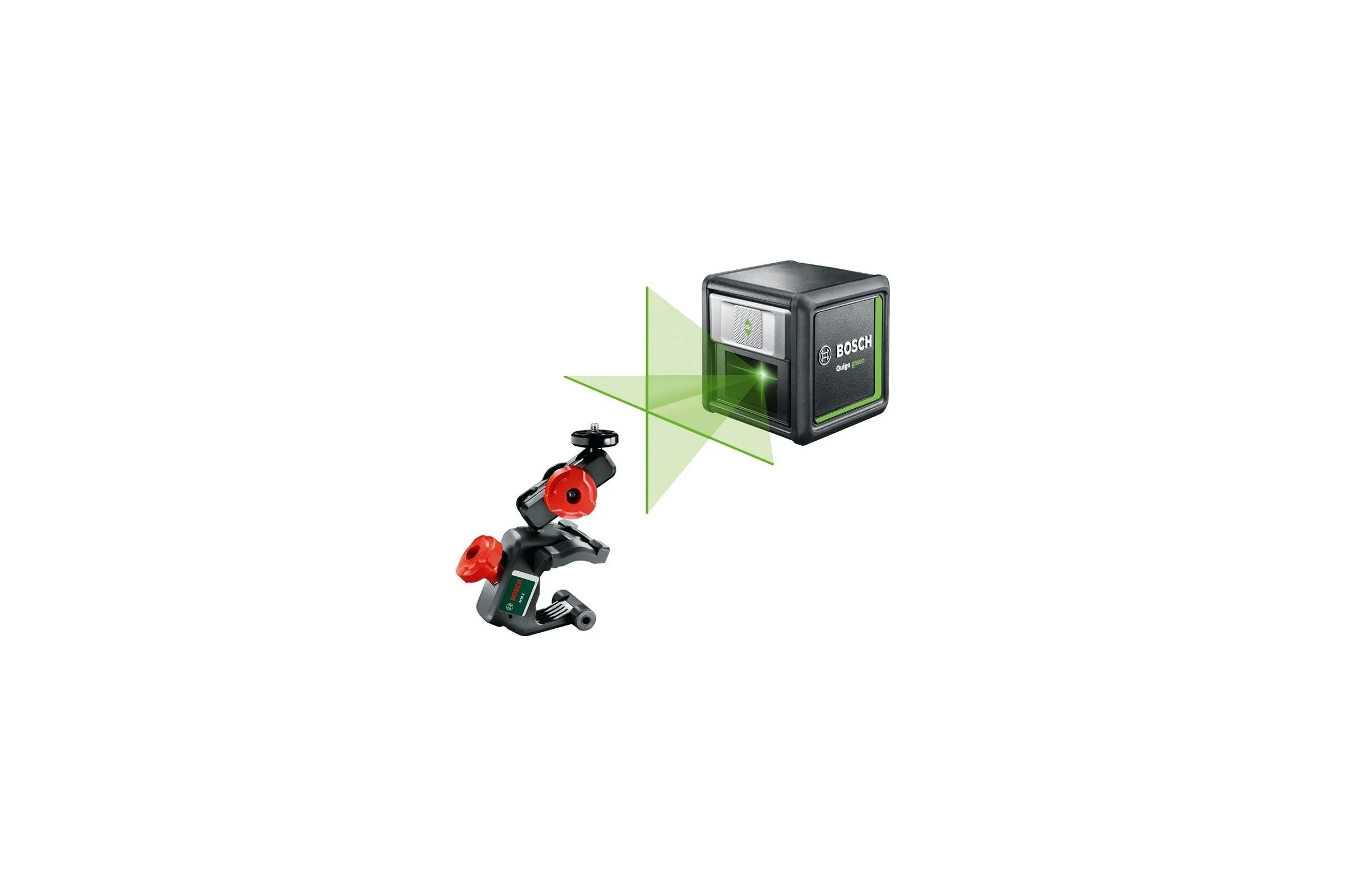 Лазерный нивелир Bosch Quigo Green + держатель MM2 0.603.663.C00