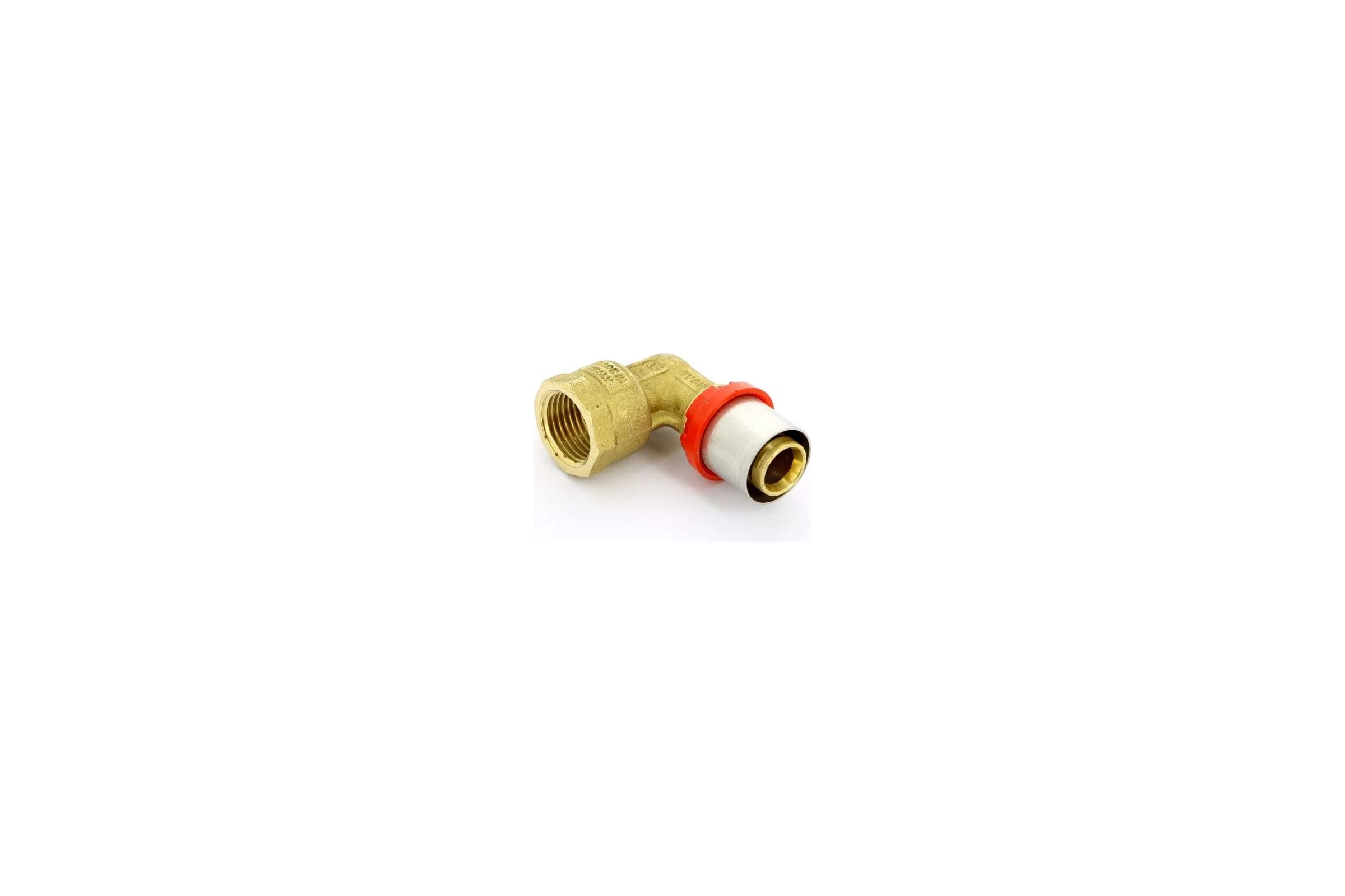 Угловое соединение Tiemme 16х1/2"В латунь (пресс) COMPACT 1660003 / 1655G001604CT